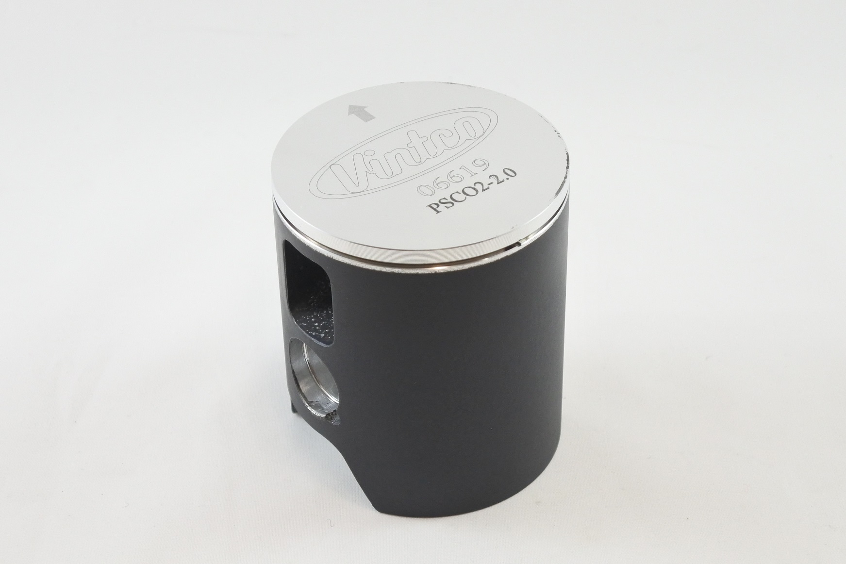 PISTON KIT 77-81 DKW HERCULES SACHS 7 SPEED 125 55.75mm 2.0mm OVER VINTCO PSC02-2.0 thumbnail 5
