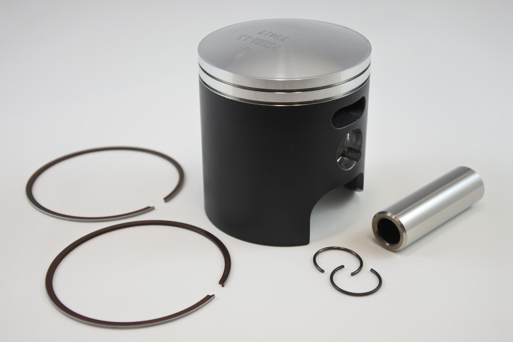 PISTON KIT 74-78 HONDA CR MT R 125 57.5mm 1.5mm OVER VINTCO PSH01-1.5 image 1