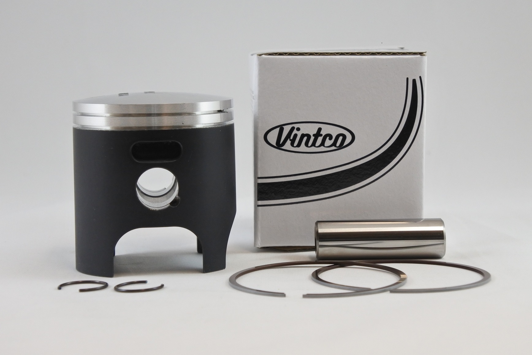 PISTON KIT 79-79 HONDA CR 125 56.5mm 0.5mm OVER VINTCO PSH02-0.5 thumbnail 2