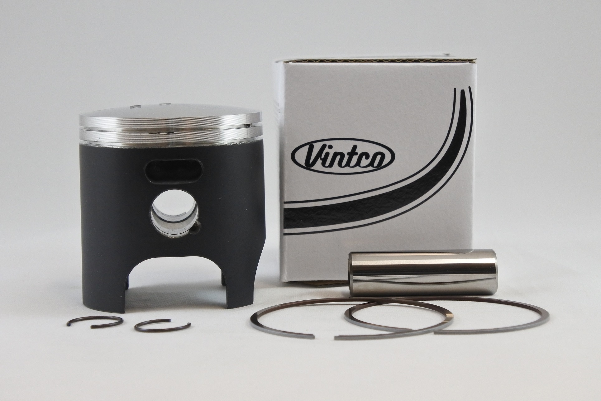 PISTON KIT 79-79 HONDA CR 125 57.0mm 1.0mm OVER VINTCO PSH02-1.0 thumbnail 2