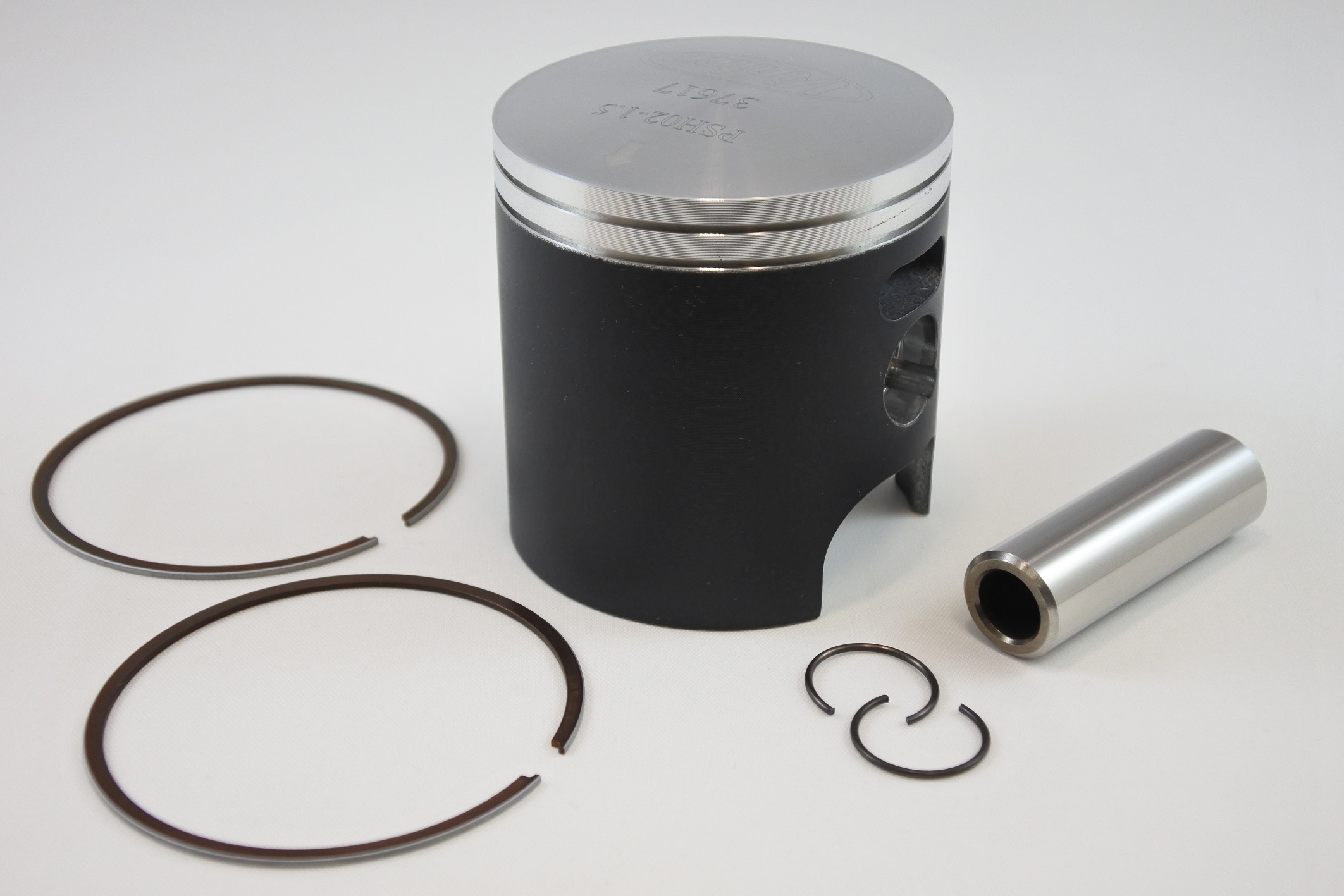 PISTON KIT 79-79 HONDA CR 125 57.5mm 1.5mm OVER VINTCO PSH02-1.5 image 1