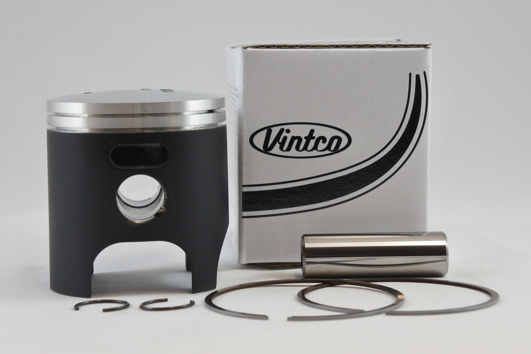 PISTON KIT 80-84 HONDA CR 125 56.0mm 0.5mm OVER VINTCO PSH03-0.5 thumbnail 2