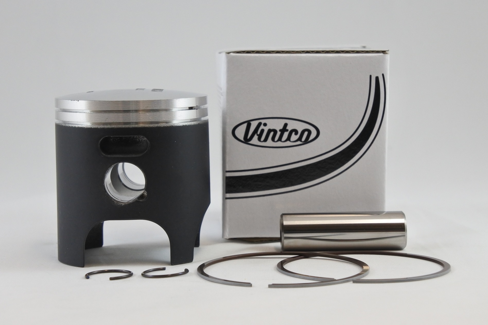 PISTON KIT 80-84 HONDA CR 125 55.5mm STANDARD VINTCO PSH03-00 thumbnail 2