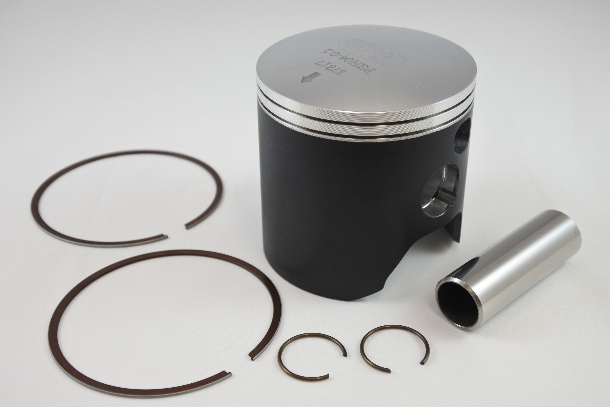 PISTON KIT 73-74 HONDA CR 250 70.5mm 0.5mm OVER VINTCO PSH04-0.5 image 1