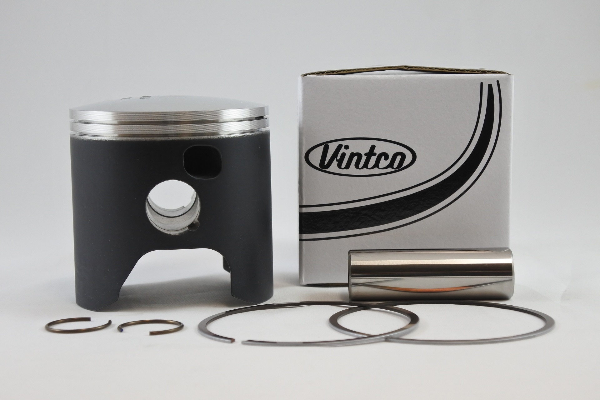 PISTON KIT 73-74 HONDA CR 250 71.0mm 1.0mm OVER VINTCO PSH04-1.0 thumbnail 2