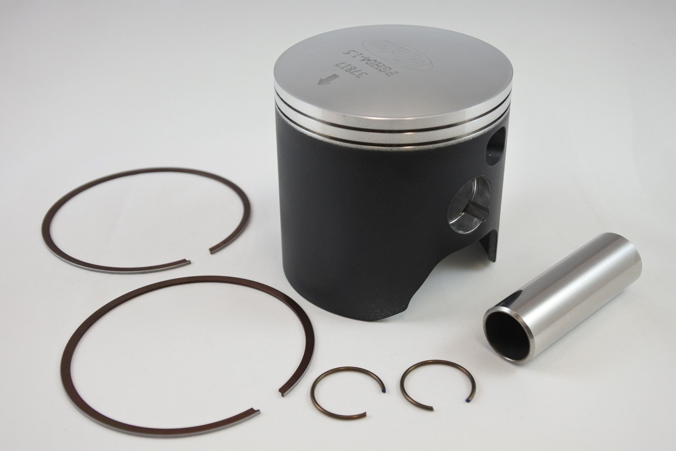 PISTON KIT 73-74 HONDA CR 250 71.5mm 1.5mm OVER VINTCO PSH04-1.5 image 1