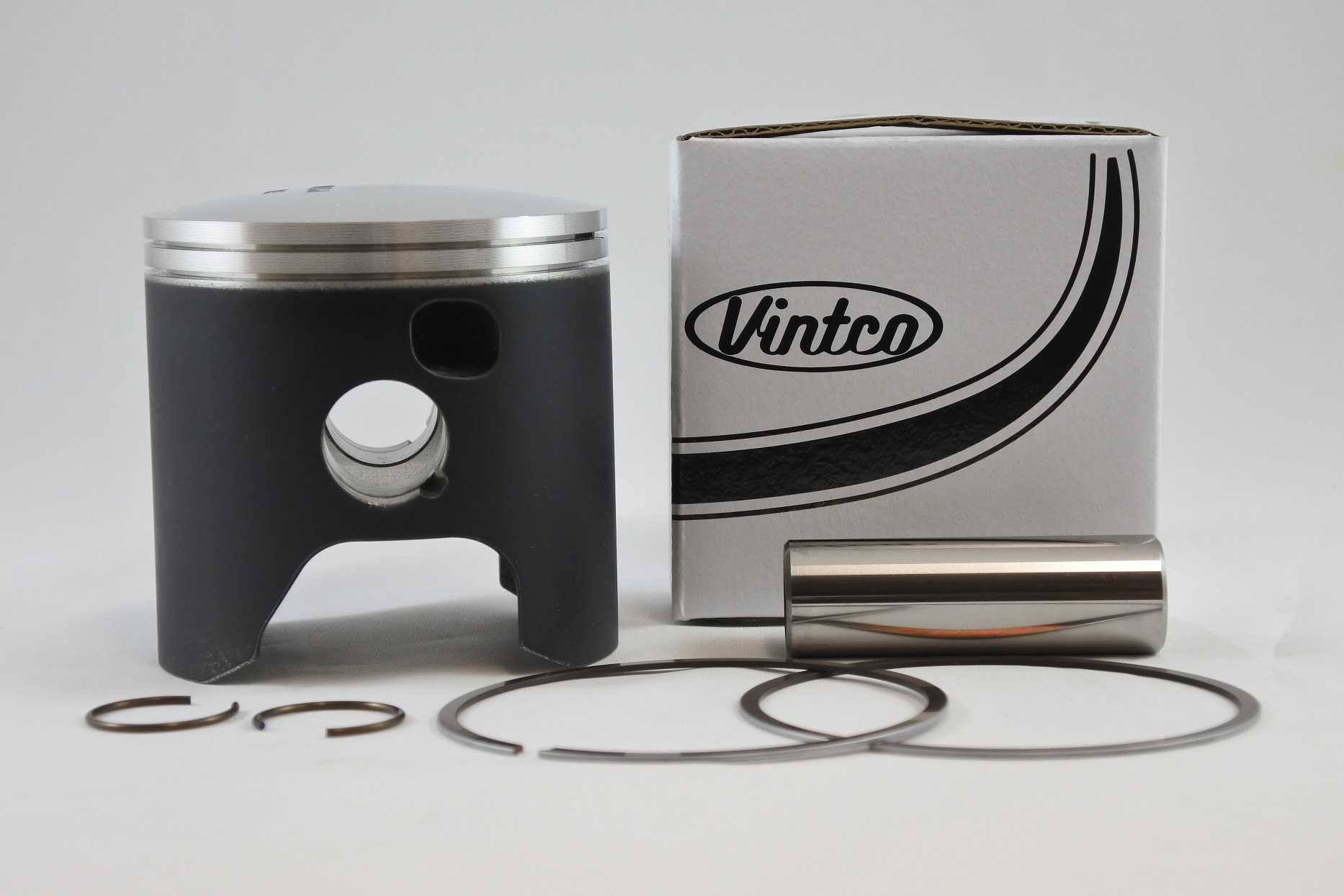 PISTON KIT 73-74 HONDA CR 250 71.5mm 1.5mm OVER VINTCO PSH04-1.5 thumbnail 2