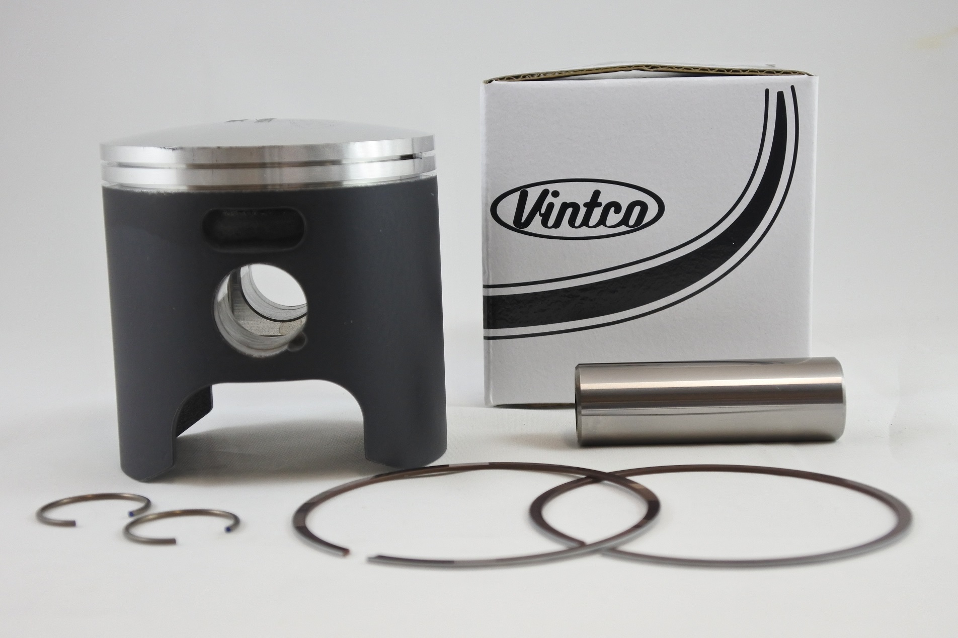 PISTON KIT 74-84 HONDA CR FL MT MR 250 70.5mm 0.5mm OVER VINTCO PSH05-0.5 thumbnail 2