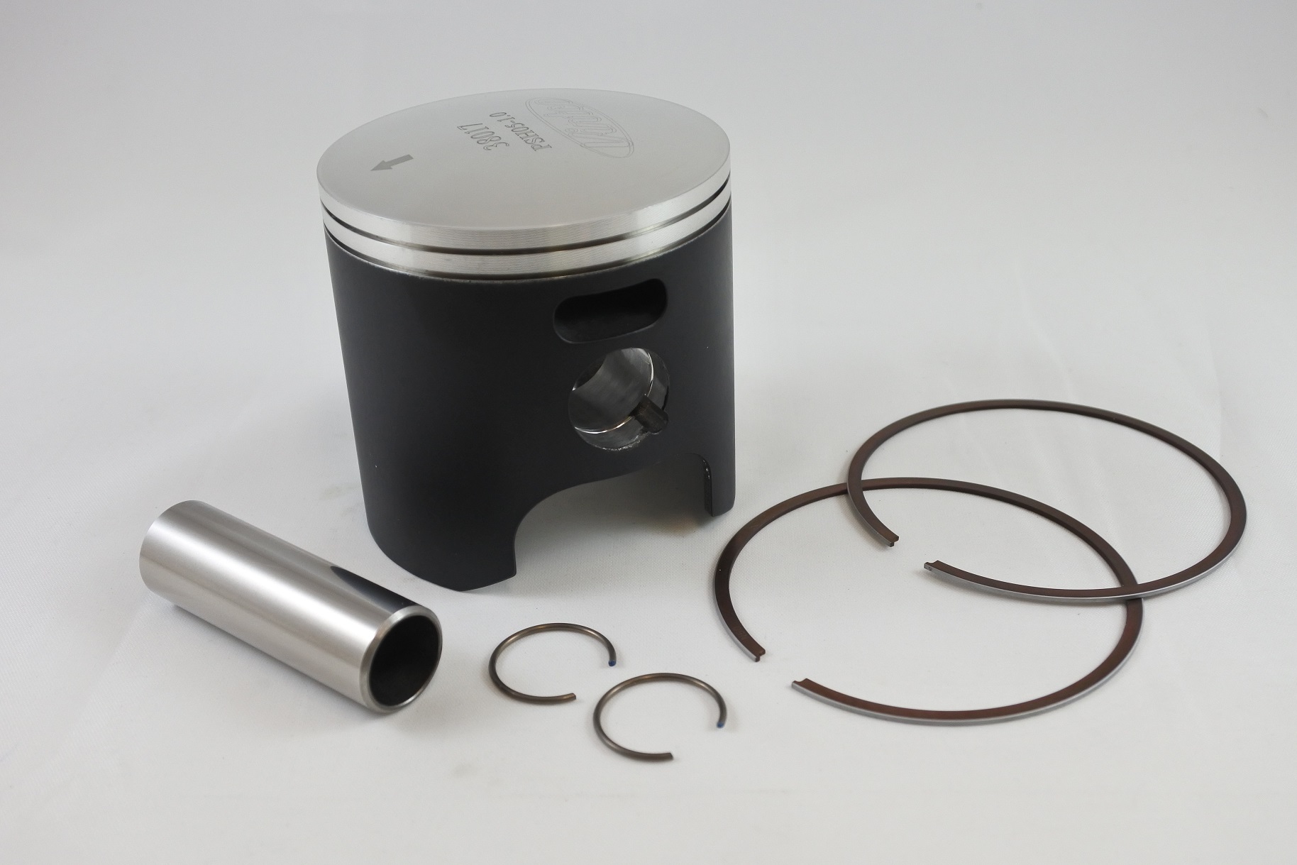 PISTON KIT 74-84 HONDA CR FL MR MT 250 71.0mm 1.0mm OVER VINTCO PSH05-1.0 image 1