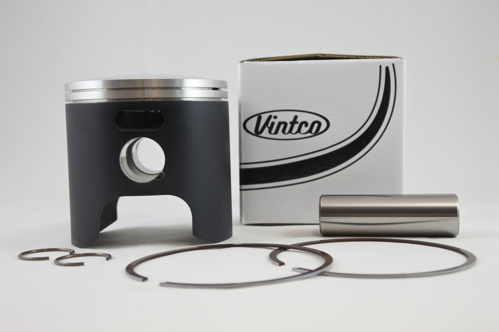 PISTON KIT 74-84 HONDA CR FL MR MT 250 71.0mm 1.0mm OVER VINTCO PSH05-1.0 thumbnail 2