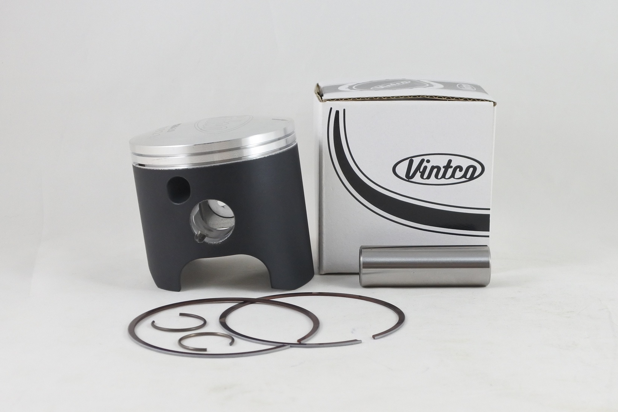 PISTON KIT 78-84 HONDA CR ATC R 250 72.0mm OVER VINTCO PSH06-2.0 thumbnail 2