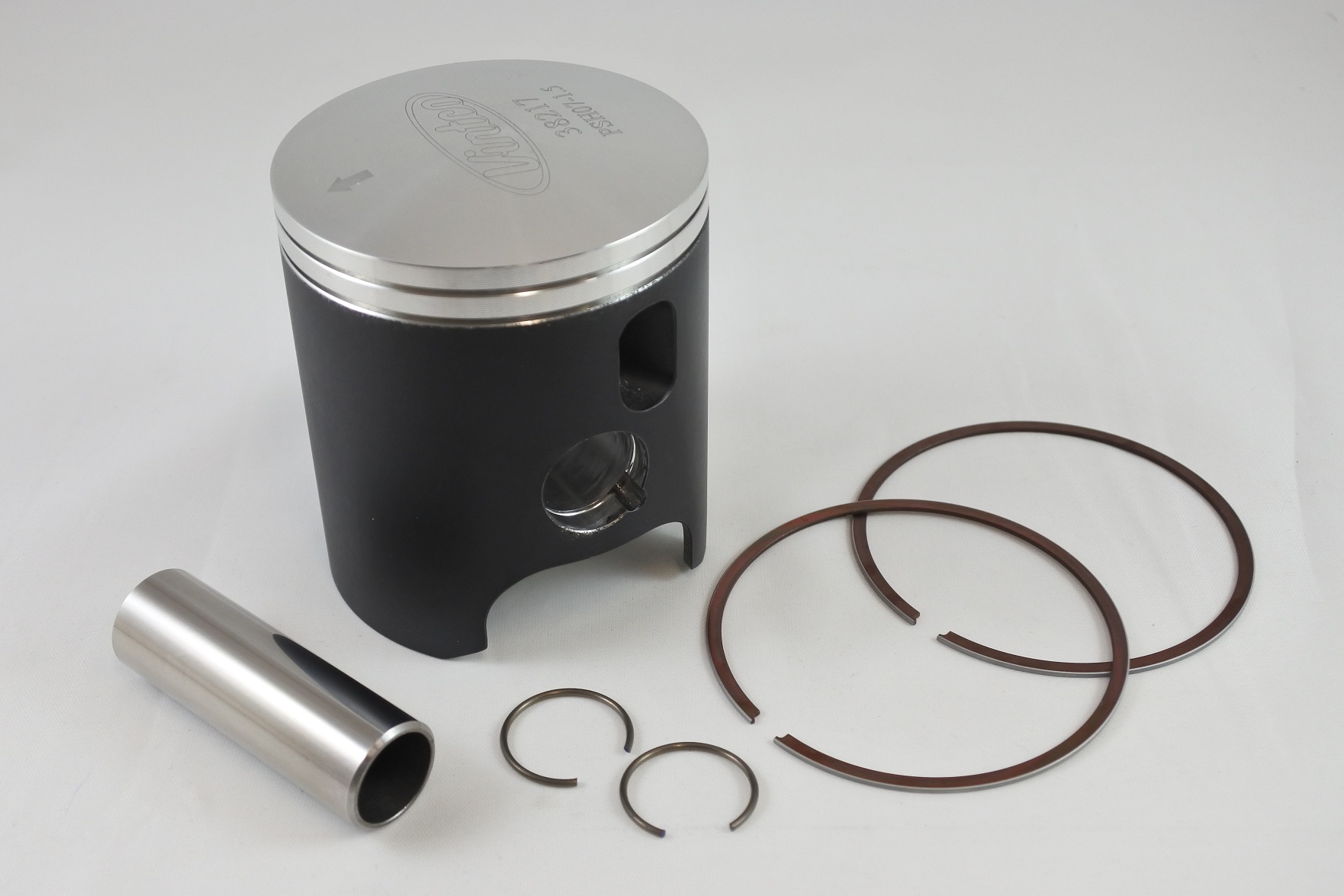 PISTON KIT 81-83 HONDA CR250R 67.5mm 1.5mm OVER VINTCO PSH07-1.5 image 1