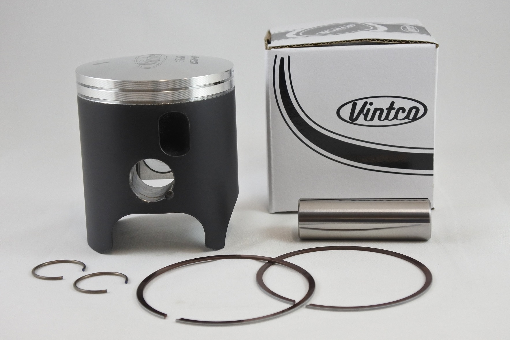 PISTON KIT 81-83 HONDA CR250R 67.5mm 1.5mm OVER VINTCO PSH07-1.5 thumbnail 2