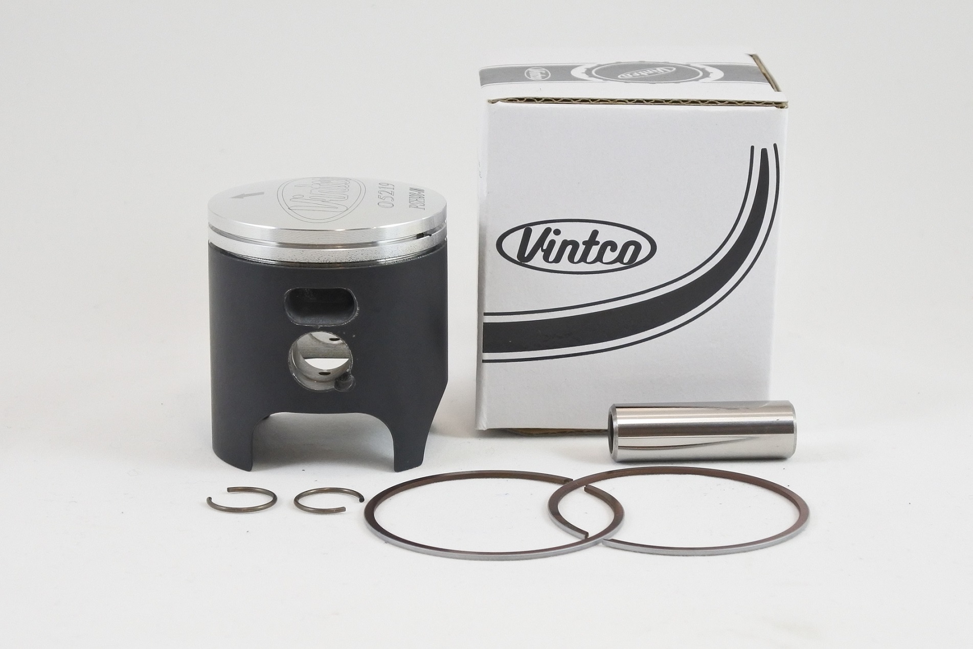 PISTON KIT 80-81 HONDA CR80R 49.5mm STANDARD VINTCO PSH08-00 thumbnail 2