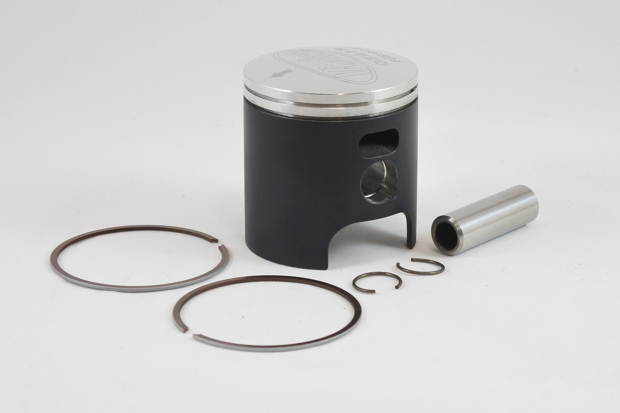 PISTON KIT 80-81 HONDA CR R 80 50.5mm 1.0mm OVER VINTCO PSH08-1.0 image 1