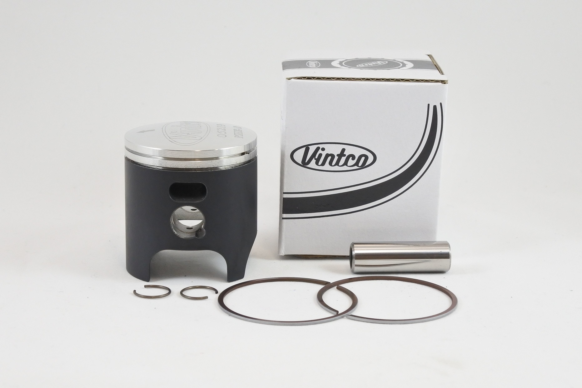 PISTON KIT 80-81 HONDA CR R 80 50.5mm 1.0mm OVER VINTCO PSH08-1.0 thumbnail 2