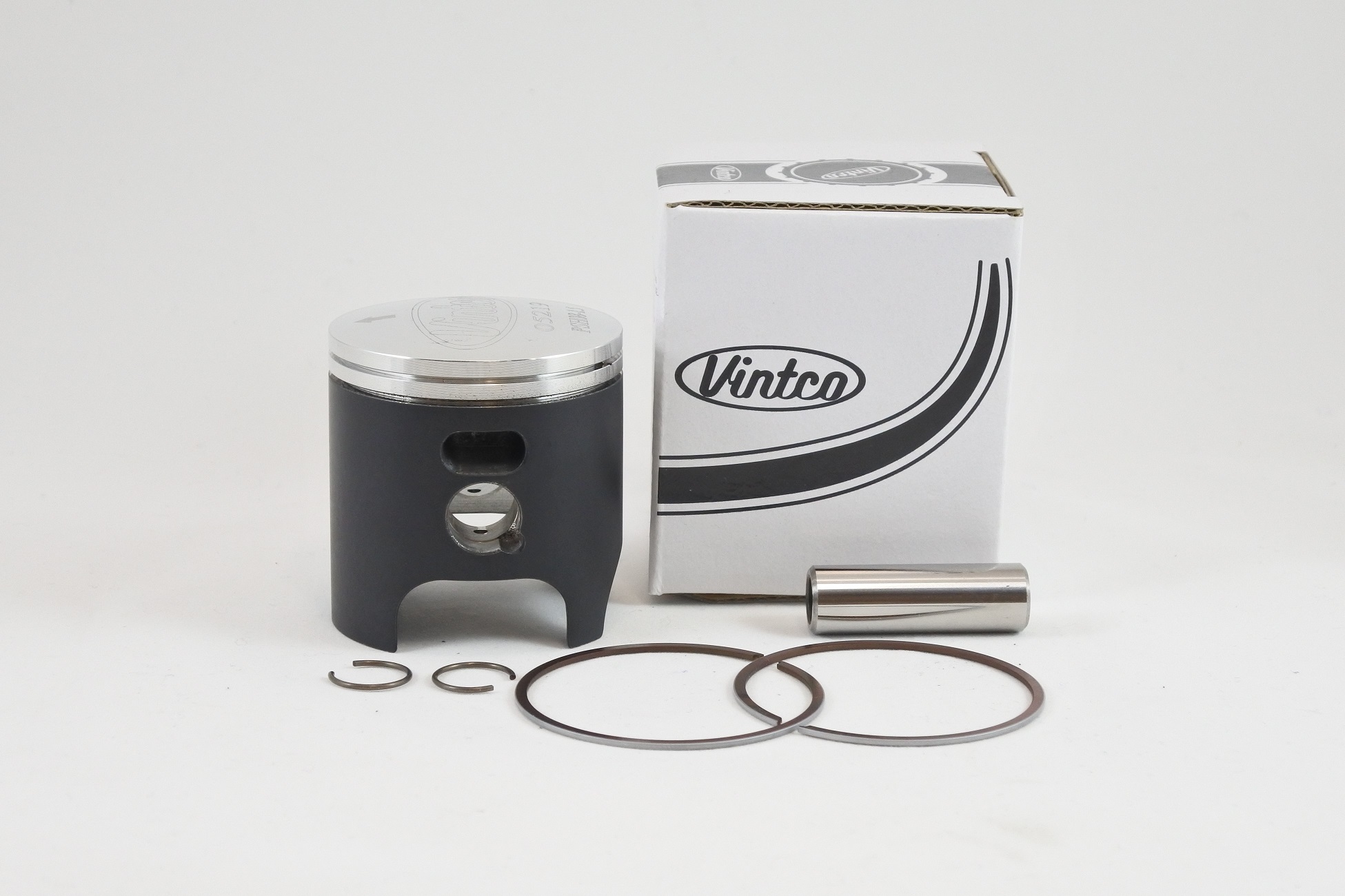 PISTON KIT 80-81 HONDA CR80R 51.0mm 1.5mm OVER VINTCO PSH08-1.5 thumbnail 2