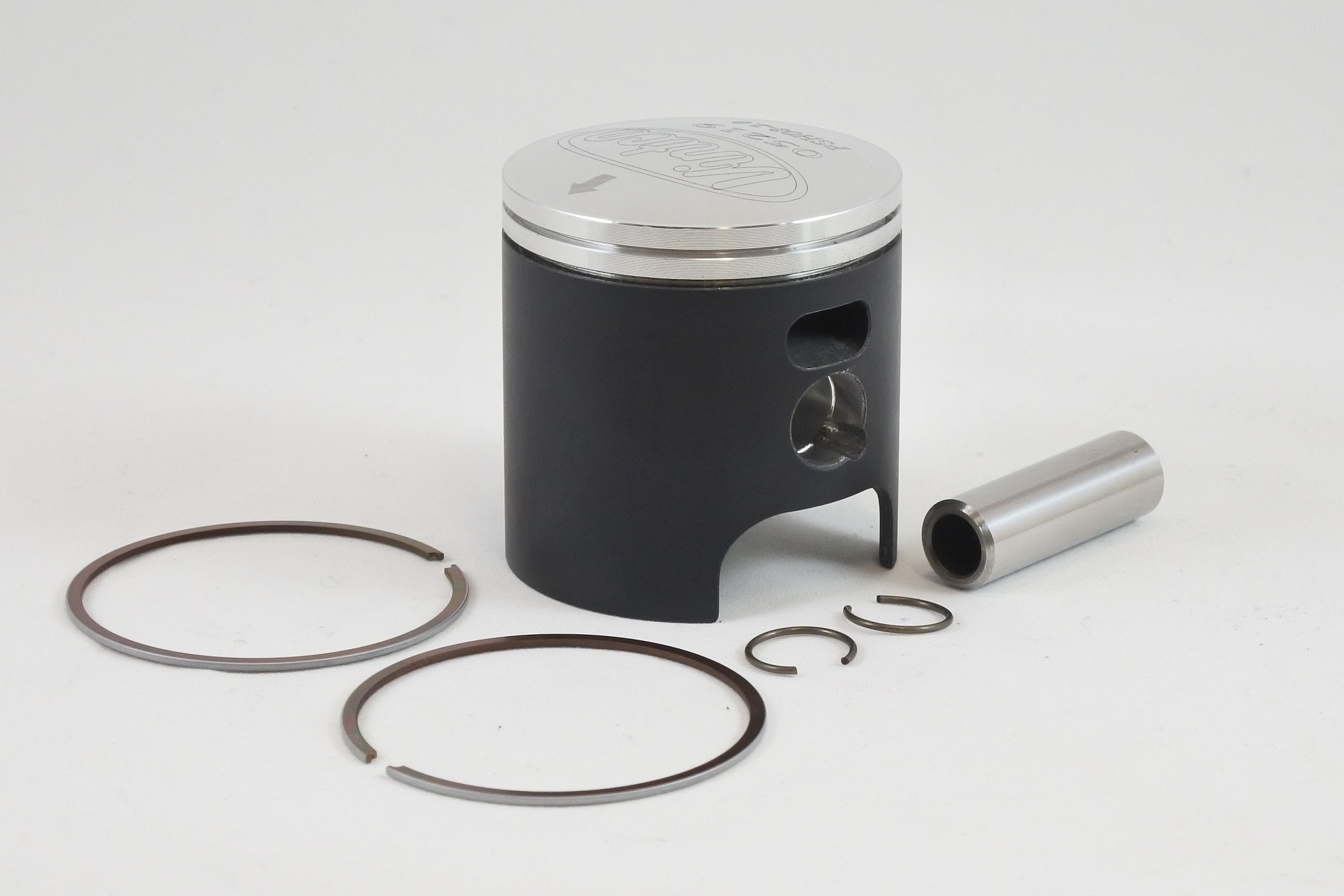 PISTON KIT 80-81 HONDA CR R 80 51.5mm 2.0mm OVER VINTCO PSH08-2.0 image 1