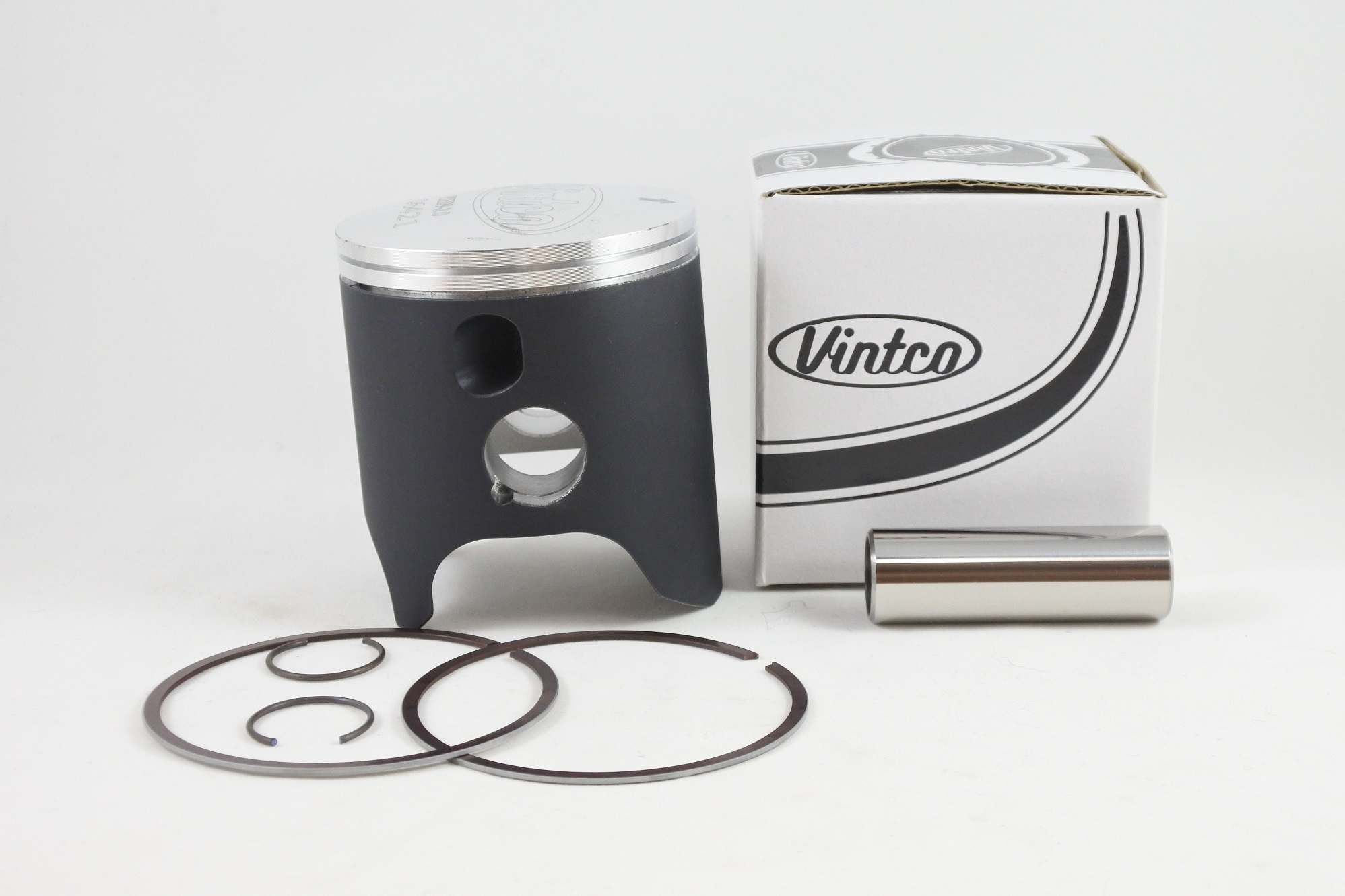 PISTON KIT 84-86 HONDA ATC CR 250 R 68mm 2.0mm OVER VINTCO PSH09-2.0 thumbnail 2