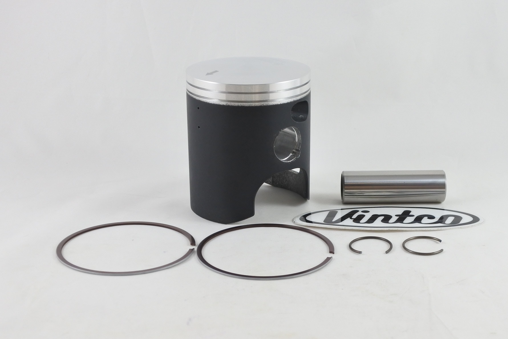 PISTON KIT 87-89 HONDA TRX R 250 66mm STANDARD VINTCO PSH10-00 image 1