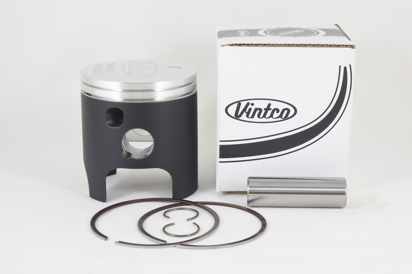PISTON KIT 85-86 HONDA CR 125 54.5mm OVER VINTCO PSH11-0.5 thumbnail 2