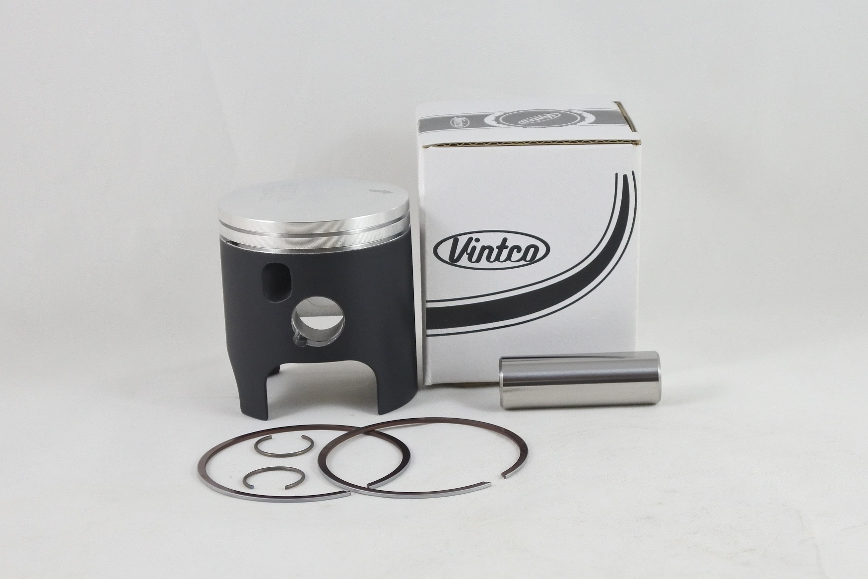 PISTON KIT 85-86 HONDA CR R 125 54.0mm STANDARD VINTCO PSH11-00 thumbnail 2
