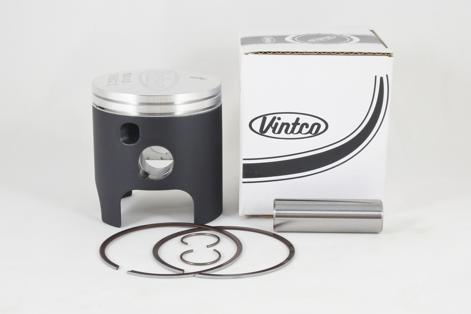 PISTON KIT 85-86 HONDA CR 125 55mm 1.0mm OVER VINTCO PSH11-1.0 thumbnail 2