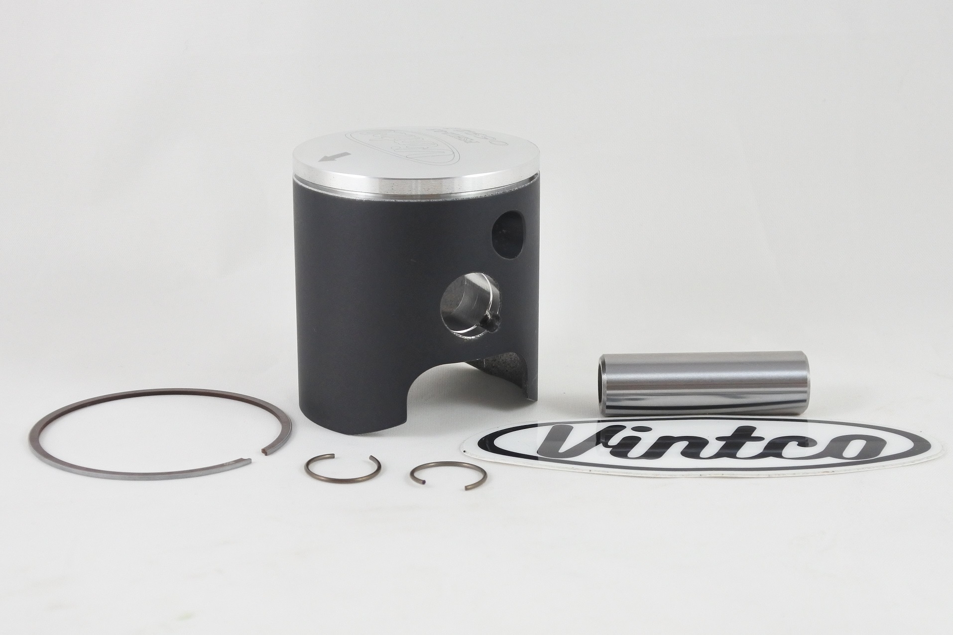 PISTON KIT 87-87 HONDA CR125R 54.5mm 0.5mm OVER VINTCO PSH12-0.5 image 1