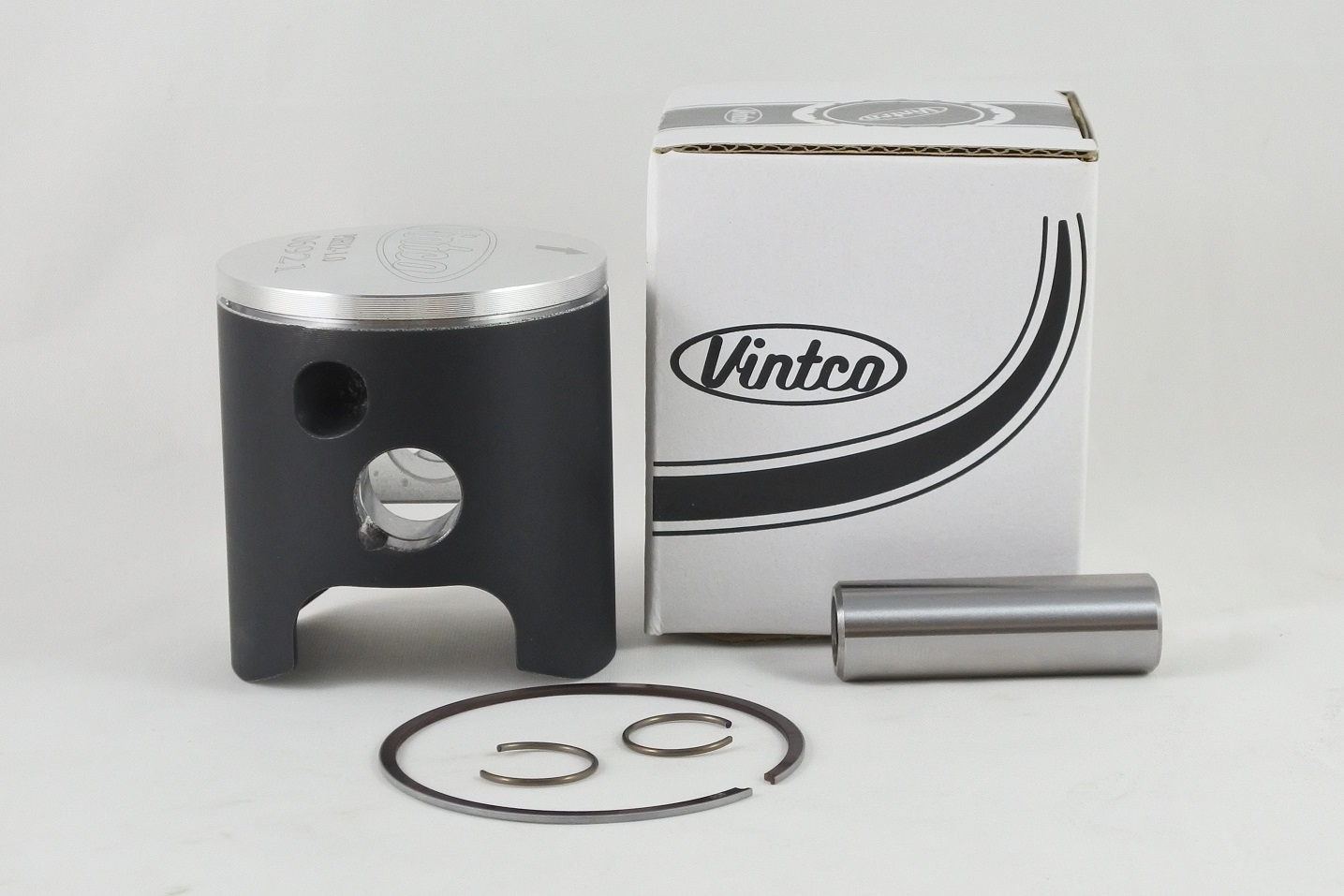 PISTON KIT 87-87 HONDA CR R 125 55mm 1.0mm OVER VINTCO PSH12-1.0 thumbnail 2