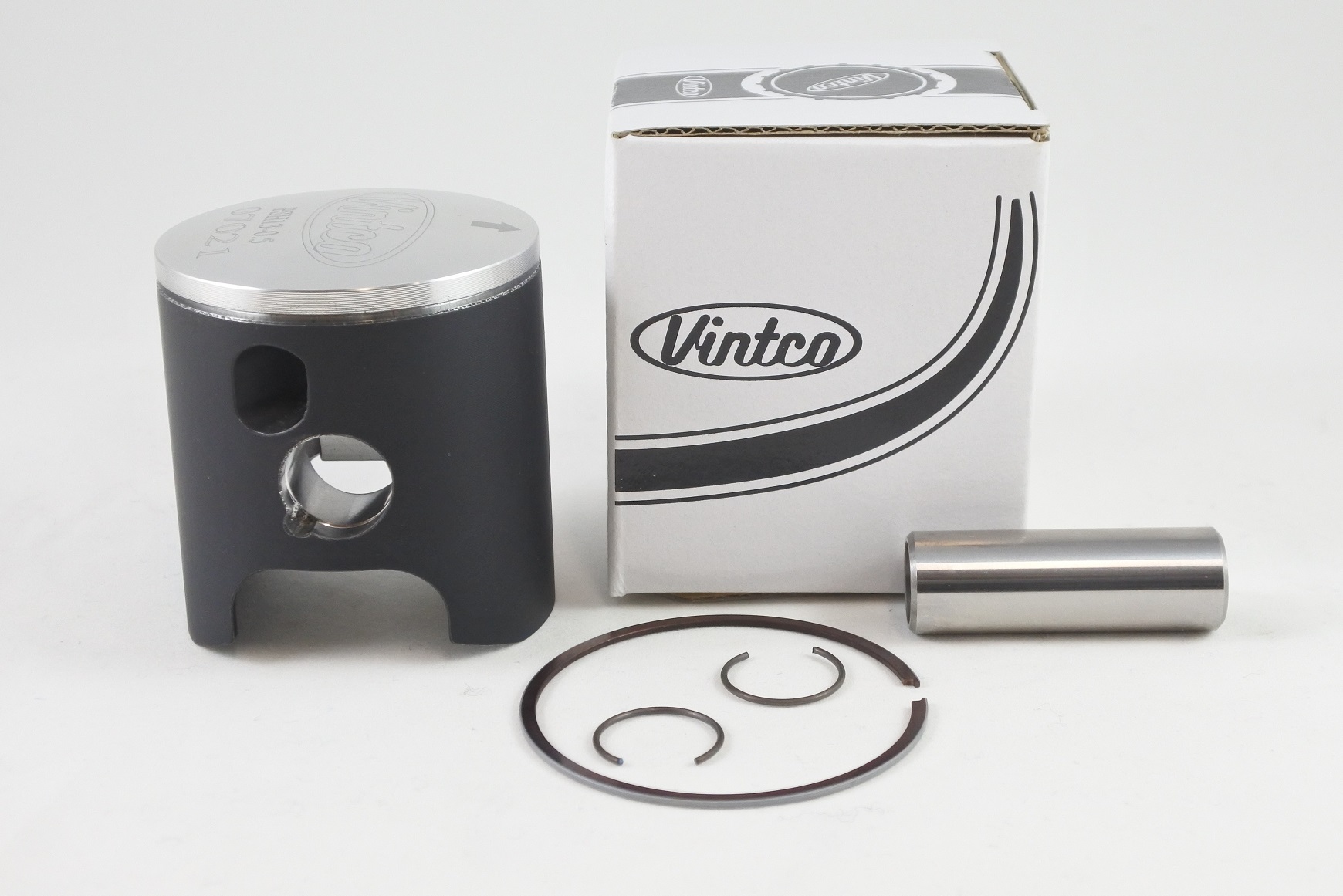 PISTON KIT 88-89 HONDA CR 125 54.5mm 0.5mm OVER VINTCO PSH13-0.5 thumbnail 2