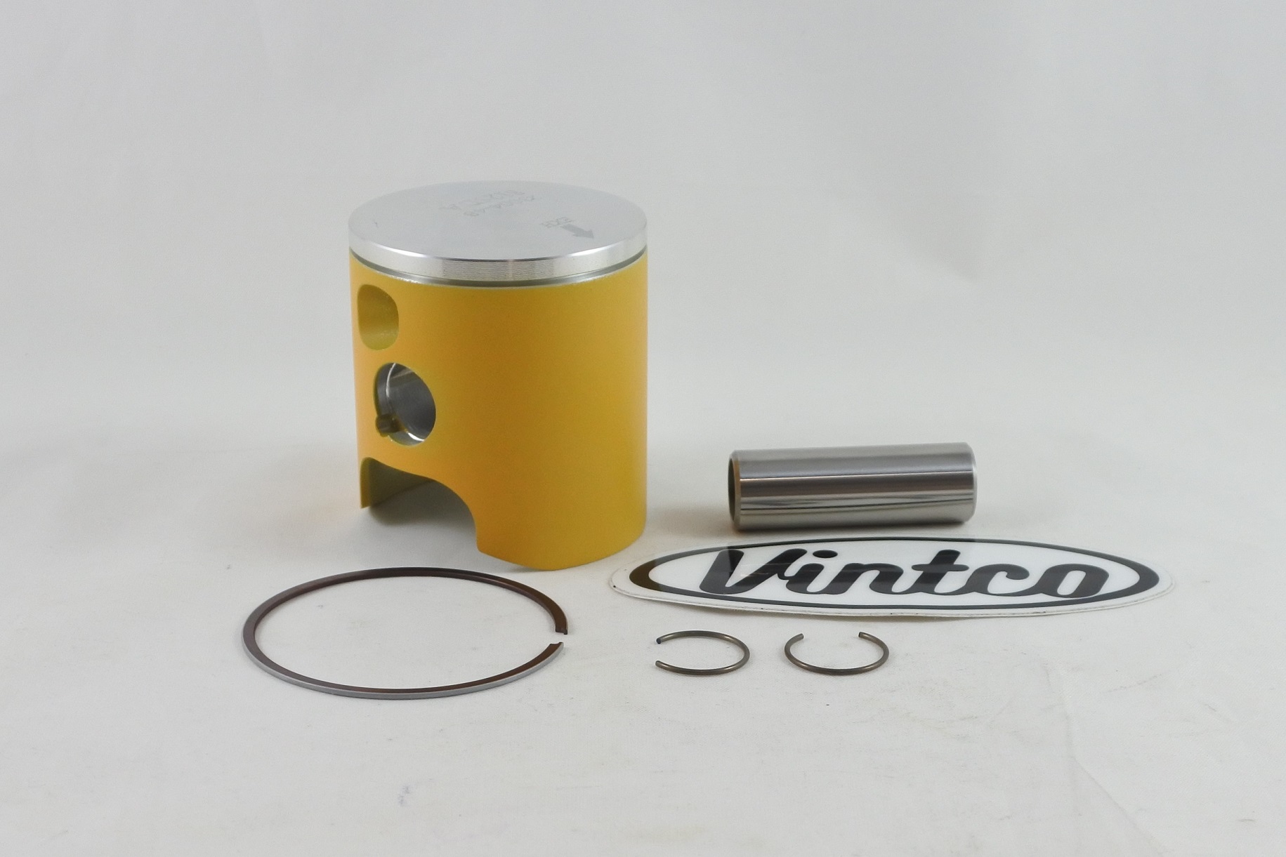 PISTON KIT 88-89 HONDA CR R 125 54.00mm STANDARD VINTCO PSH13-00 image 1