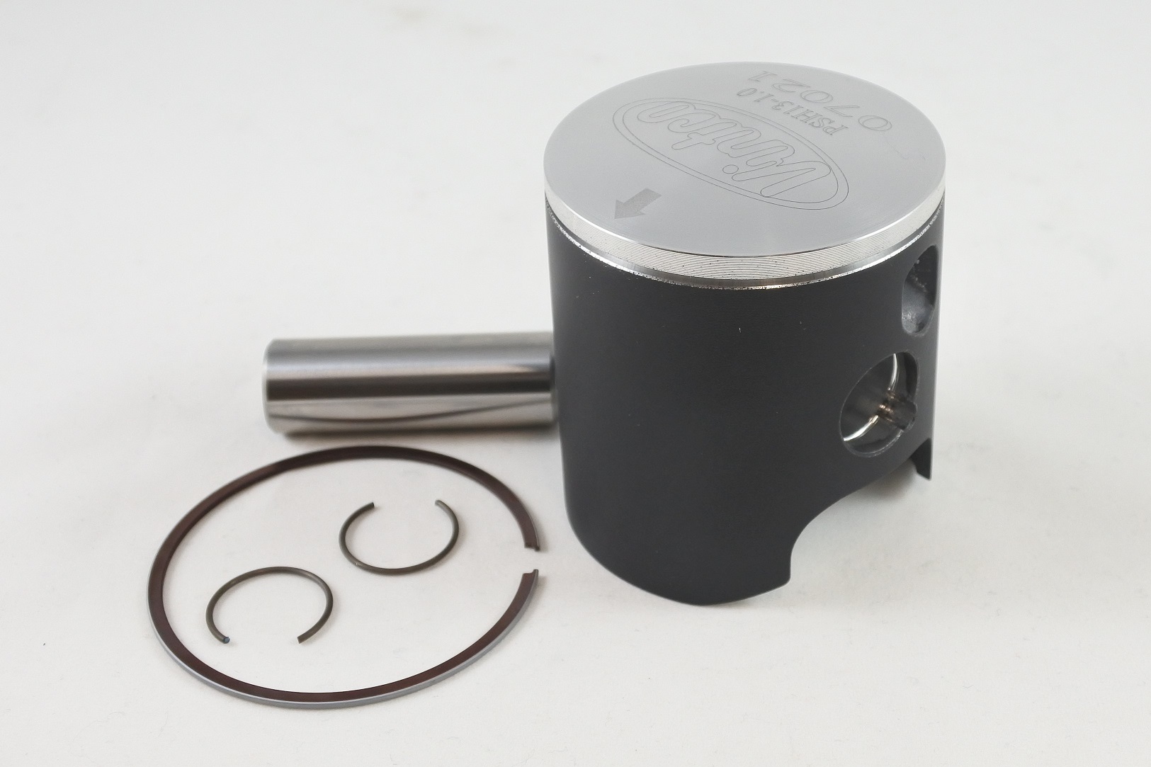 PISTON KIT 88-89 HONDA CR 125 55.0mm 1.0mm OVER VINTCO PSH13-1.0 image 1