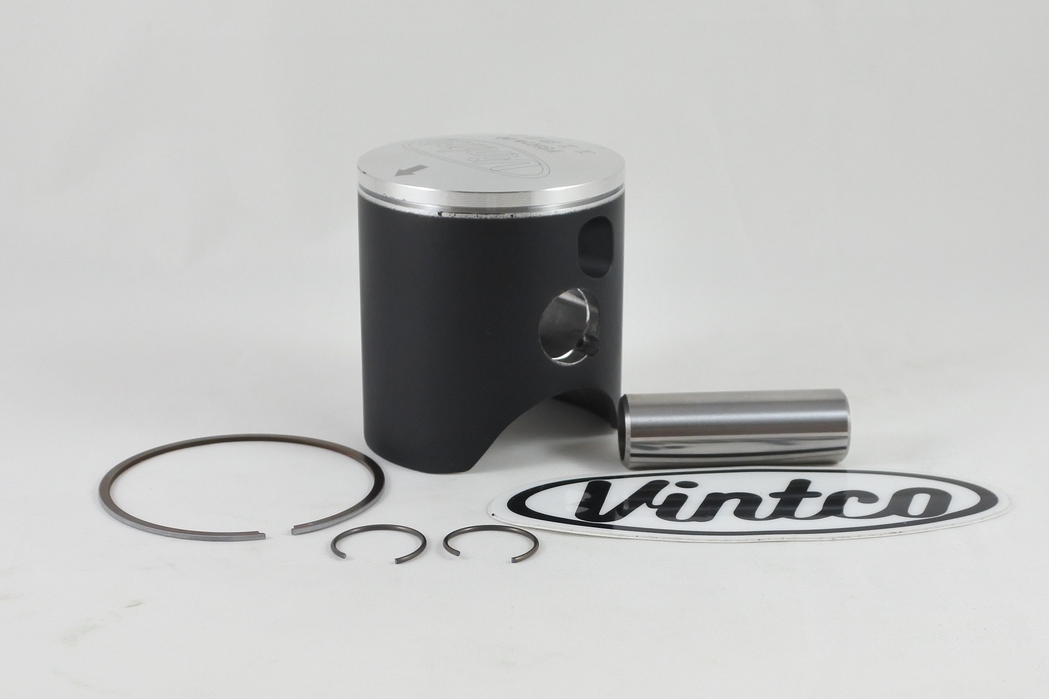 PISTON KIT 90-91 HONDA CR 125 54.02mm STANDARD VINTCO PSH14-00 image 1