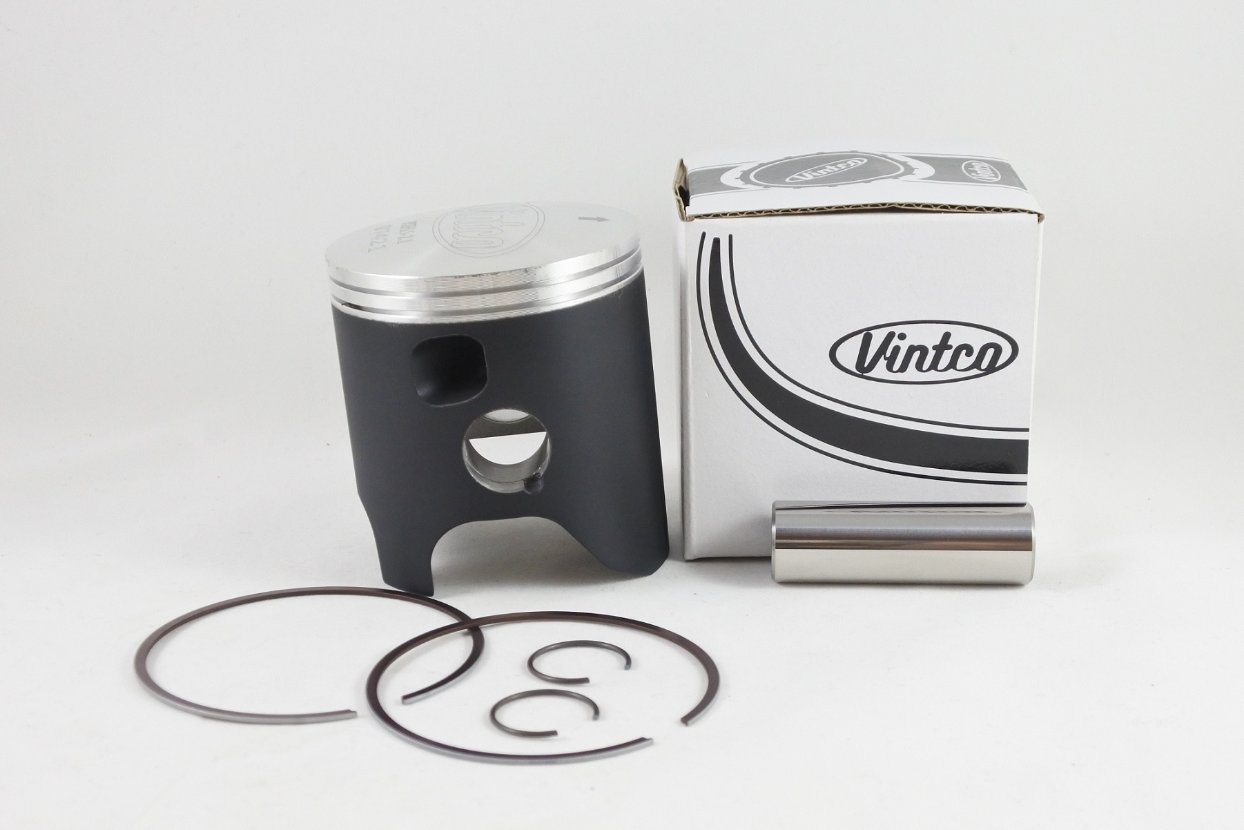 PISTON KIT 86-96 HONDA CR 250 68.5mm 2.1mm OVER VINTCO PSH15-2.1 thumbnail 2