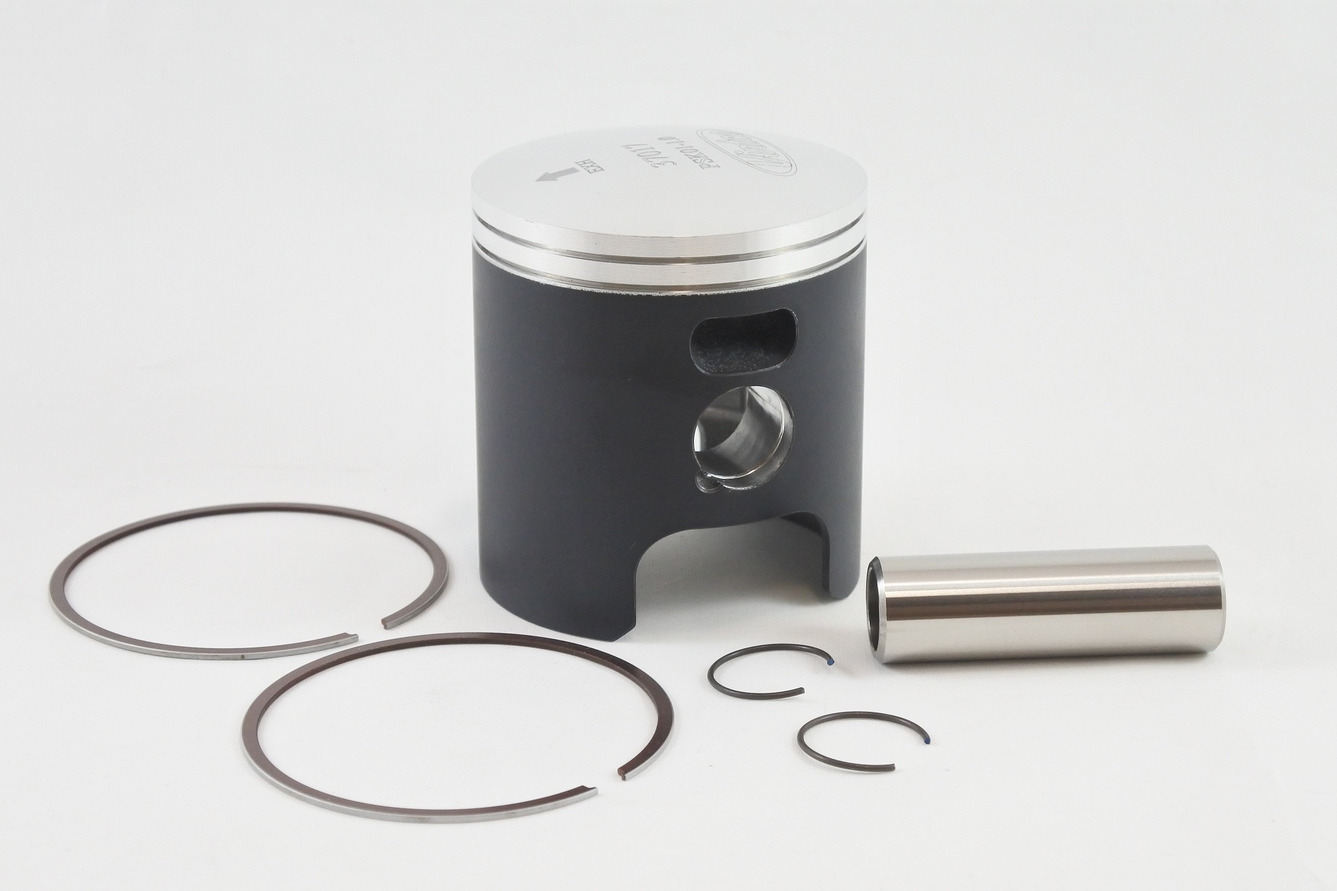 PISTON KIT 69-76 KAWASAKI H1 KH 500 61.0mm 1.0mm OVER VINTCO PSK01-1.0 image 1
