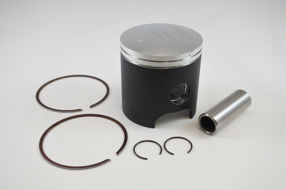 PISTON KIT 78-81 KAWASAKI KX 125 57.0mm 1.0mm OVER VINTCO PSK04-1.0 image 1
