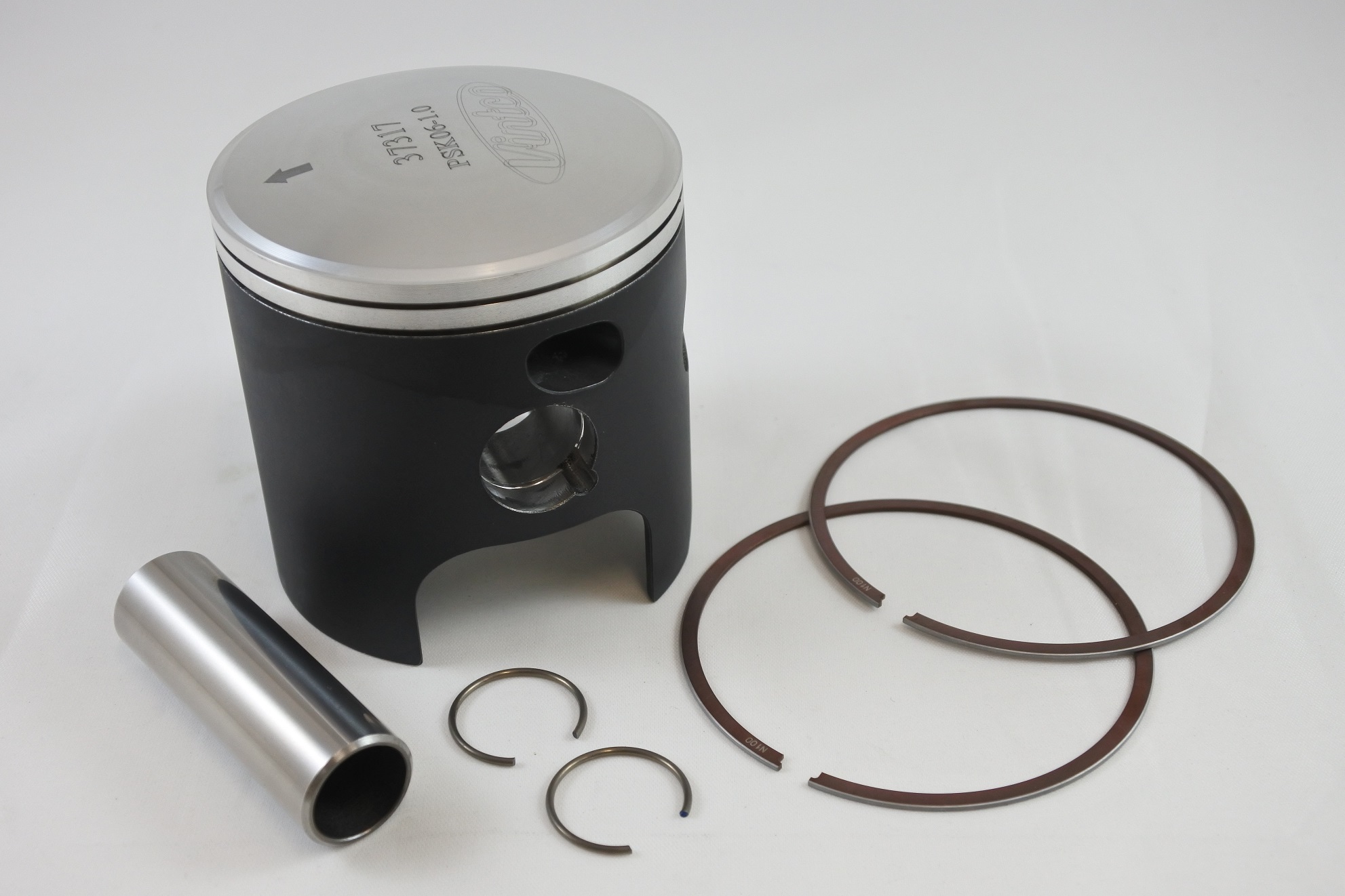 PISTON KIT 78-84 KAWASAKI KX 250 71.0mm 1.0mm OVER VINTCO PSK06-1.0 image 1