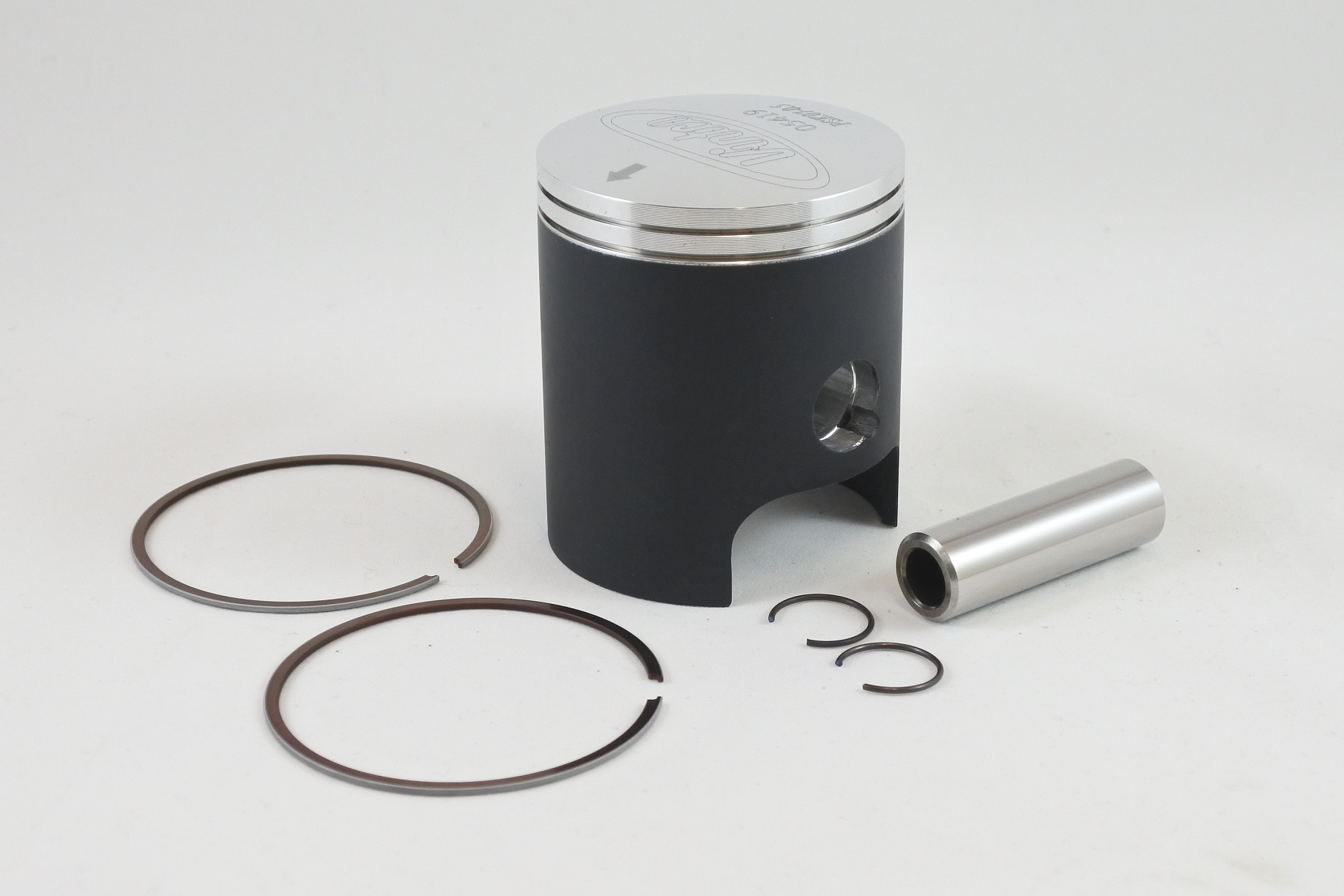 PISTON KIT 74-84 KAWASAKI K D E S 125 56.5mm 0.5mm OVER VINTCO PSK07-0.5 image 1