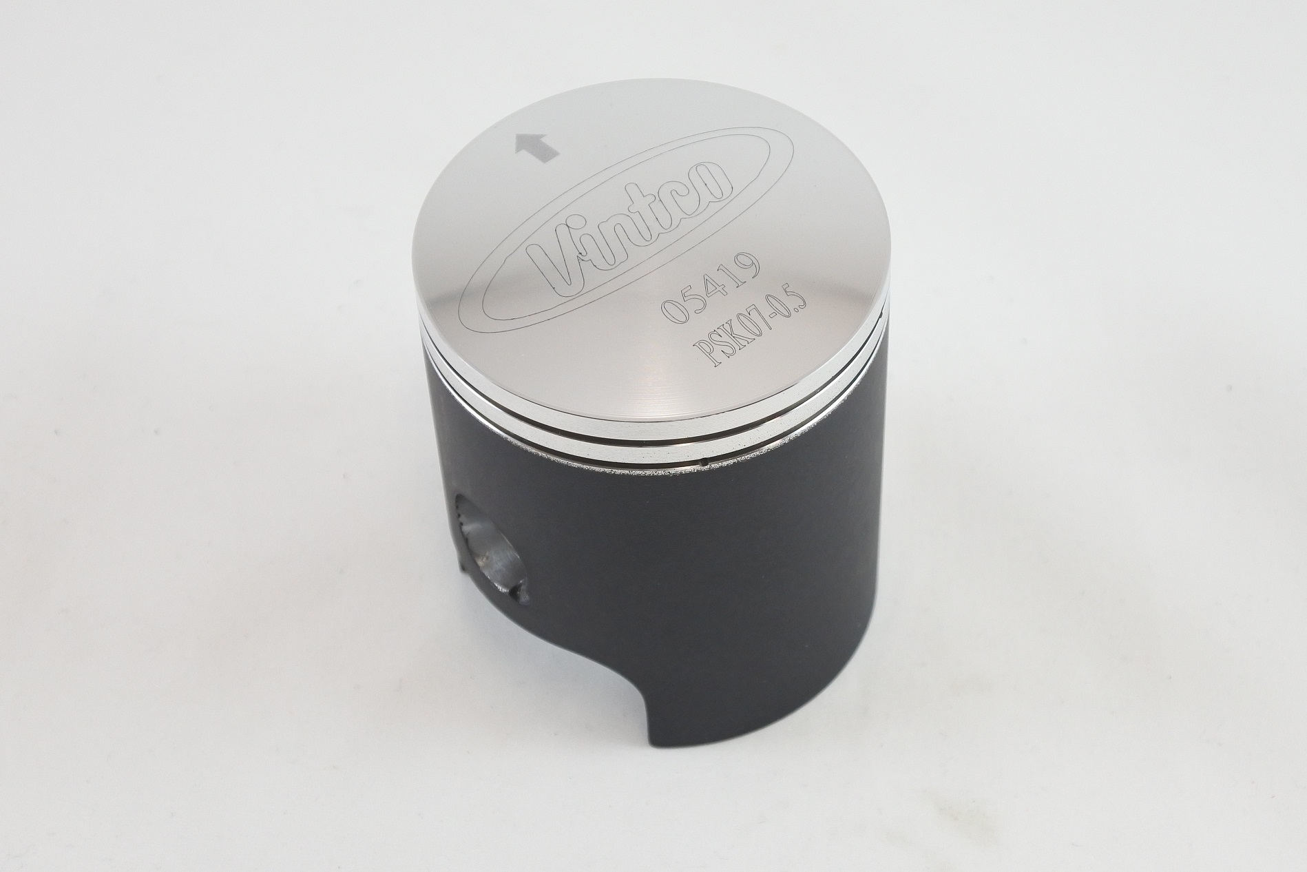 PISTON KIT 74-84 KAWASAKI K D E S 125 56.5mm 0.5mm OVER VINTCO PSK07-0.5 thumbnail 5