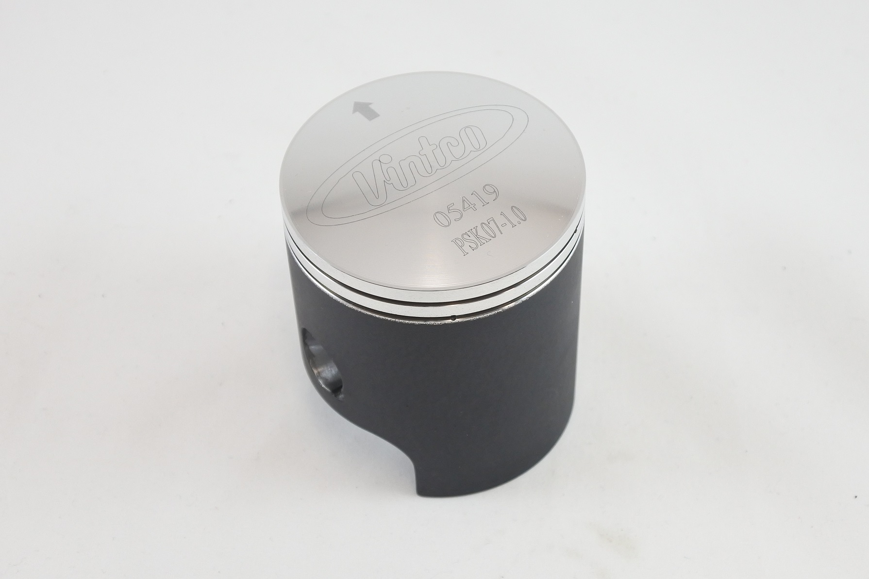 PISTON KIT 74-84 KAWASAKI KD KE KS 125 57.0mm 1.0mm OVER VINTCO PSK07-1.0 thumbnail 5