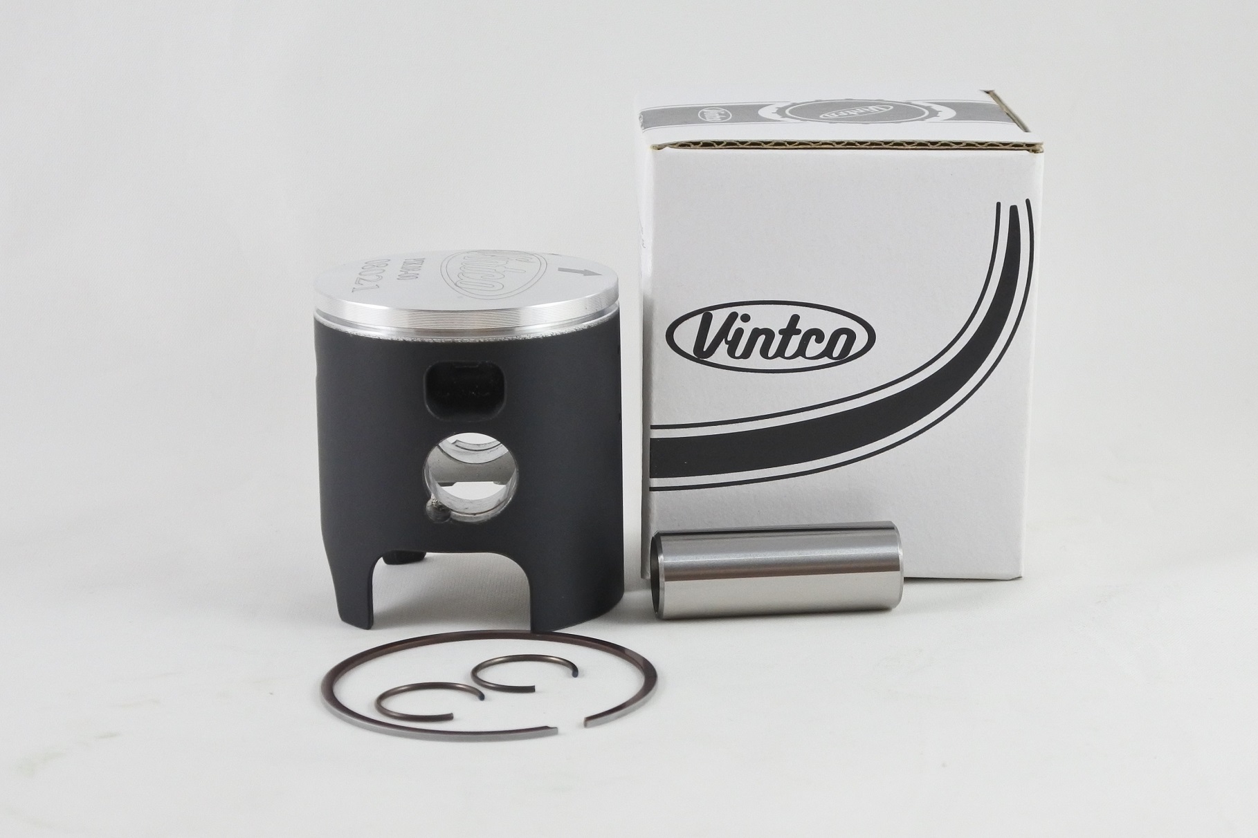 PISTON KIT 88-97 KAWASAKI KX 80 48.02mm STANDARD VINTCO PSK08-00 thumbnail 2