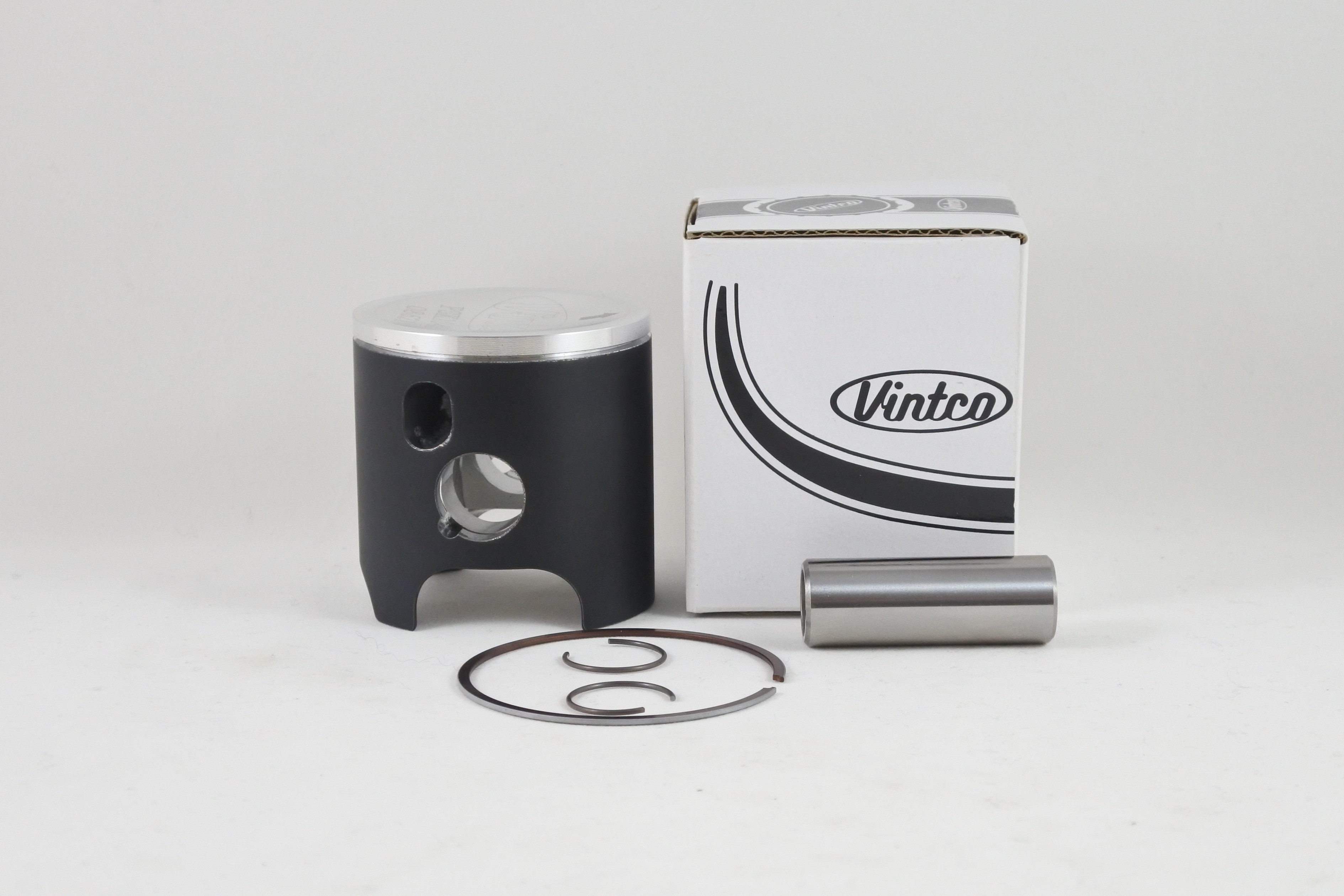PISTON KIT 88-89 KAWASAKI KX 125 56mm STANDARD VINTCO PSK10-00 thumbnail 2