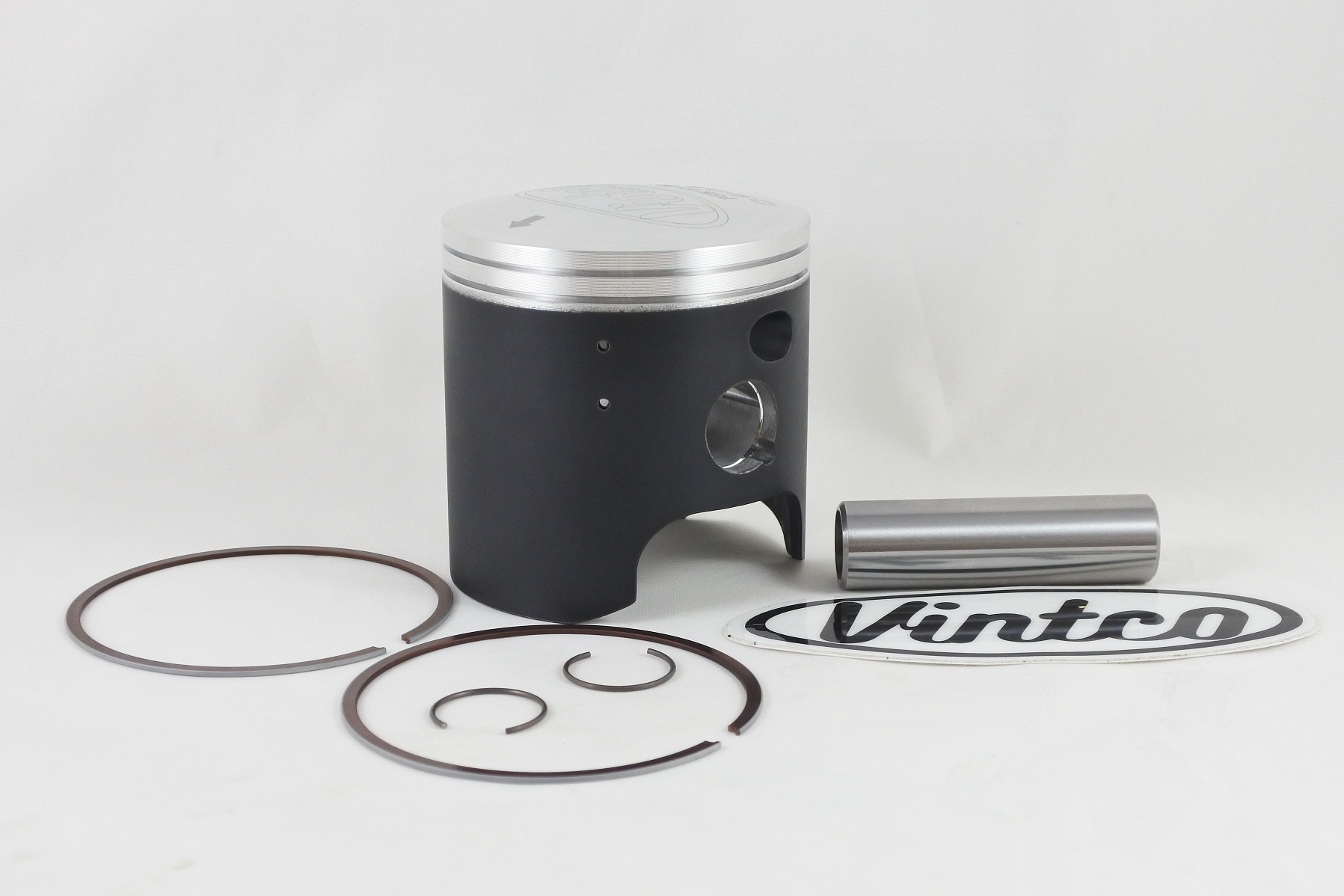 PISTON KIT 86-06 KAWASAKI KDX 200 66.02mm STANDARD VINTCO PSK12-00 image 1