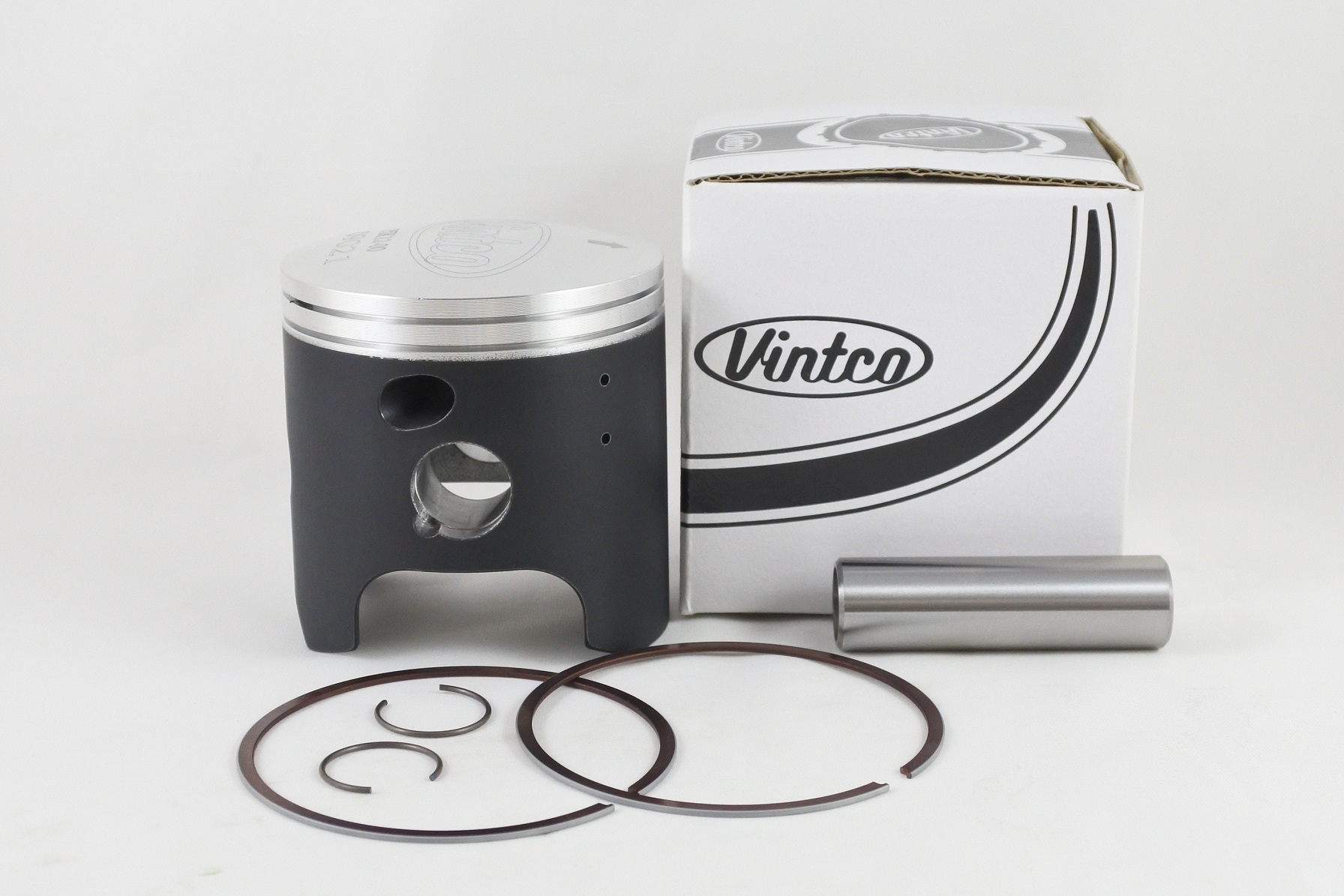 PISTON KIT 86-06 KAWASAKI KDX 200 66.02mm STANDARD VINTCO PSK12-00 thumbnail 2