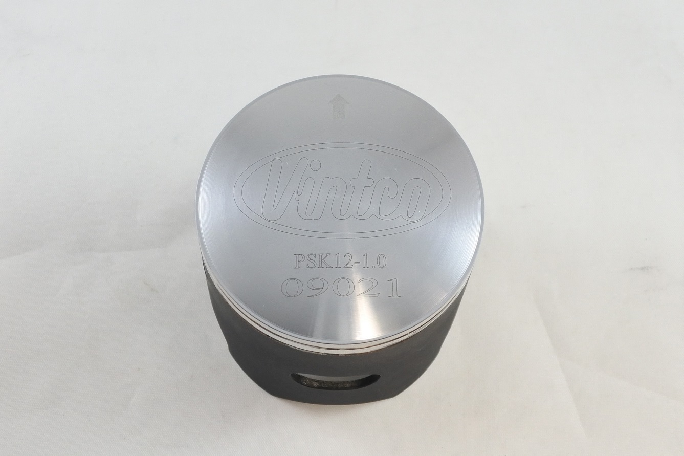 PISTON KIT 86-06 KAWASAKI KDX 200 67mm 1.0mm OVER VINTCO PSK12-1.0 thumbnail 4