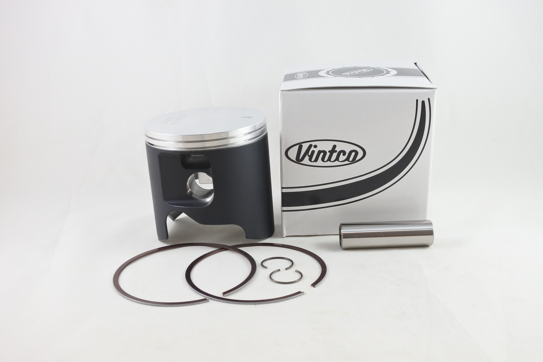 PISTON KIT 88-04 KAWASAKI KX 500 86.00mm STANDARD VINTCO PSK13-00 thumbnail 2