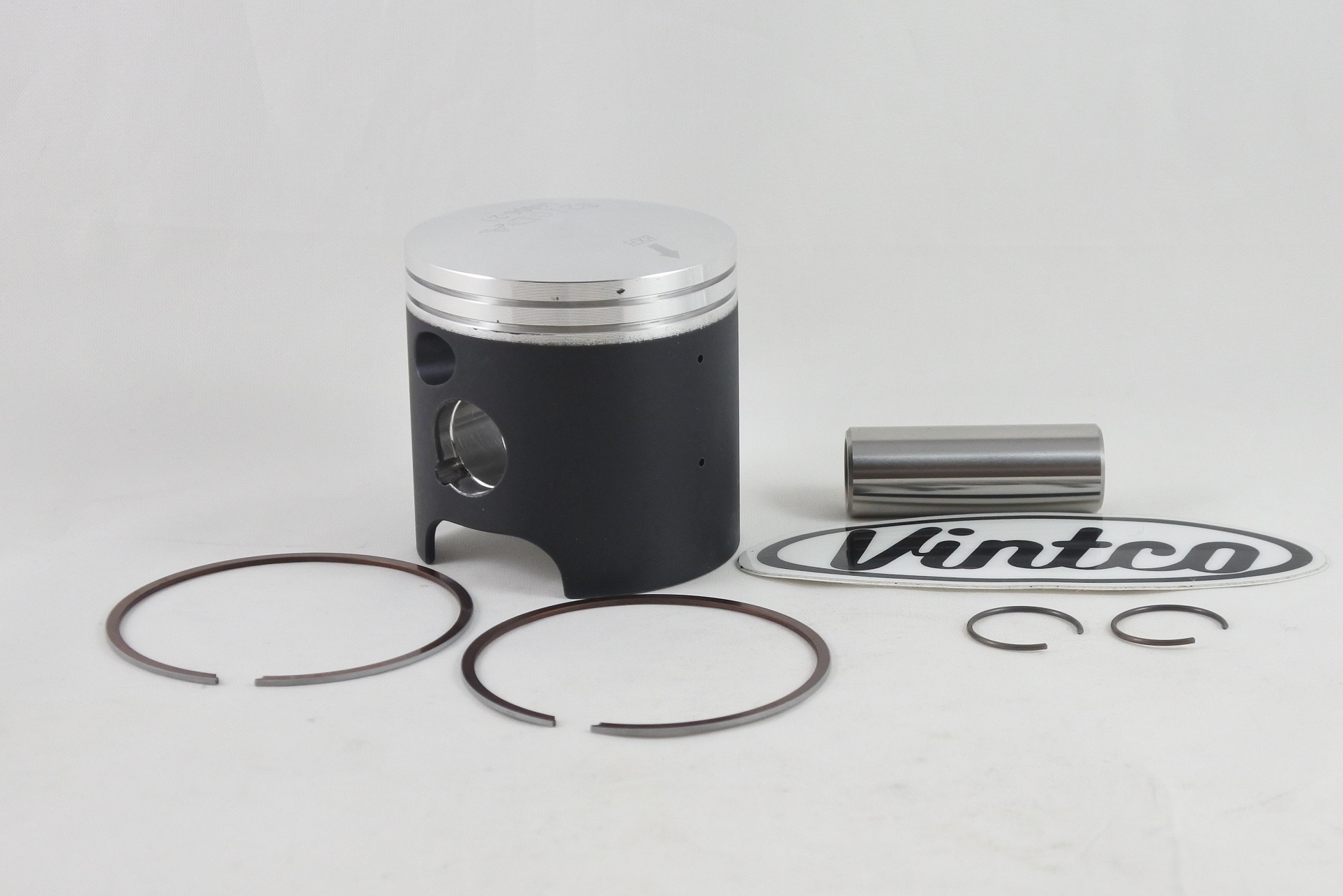 PISTON KIT 82-84 KAWASAKI KX 125 56.00mm STANDARD VINTCO PSK14-00 image 1