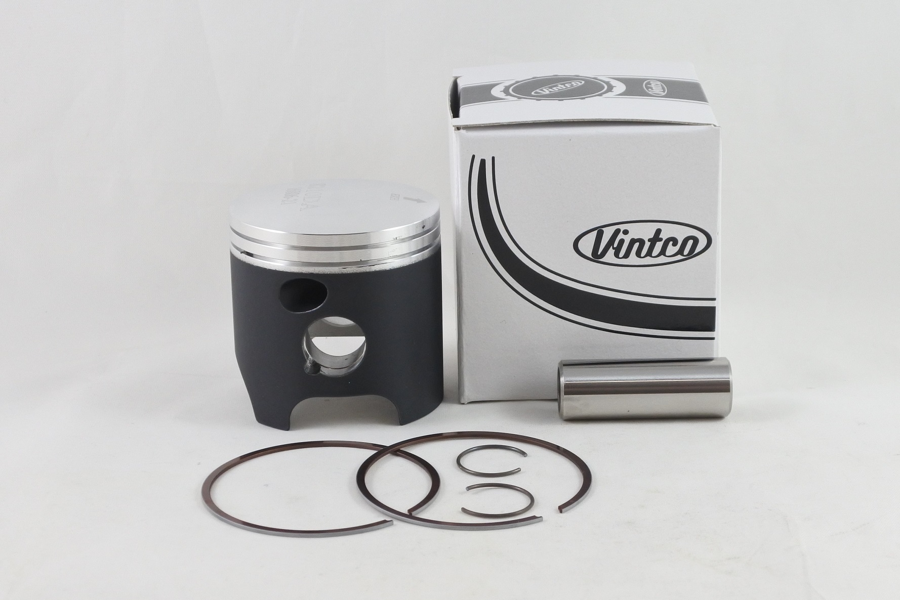 PISTON KIT 82-84 KAWASAKI KX 125 56.00mm STANDARD VINTCO PSK14-00 thumbnail 2