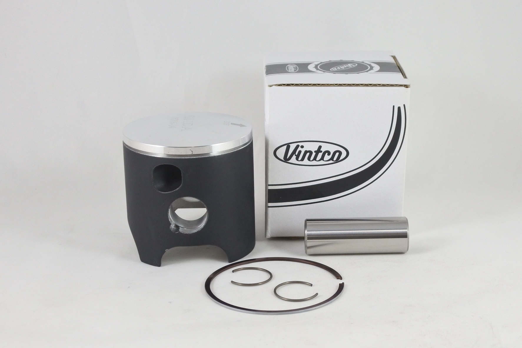 PISTON KIT 86-86 KAWASAKI KX 125 56.01mm STANDARD VINTCO PSK15-00 thumbnail 2