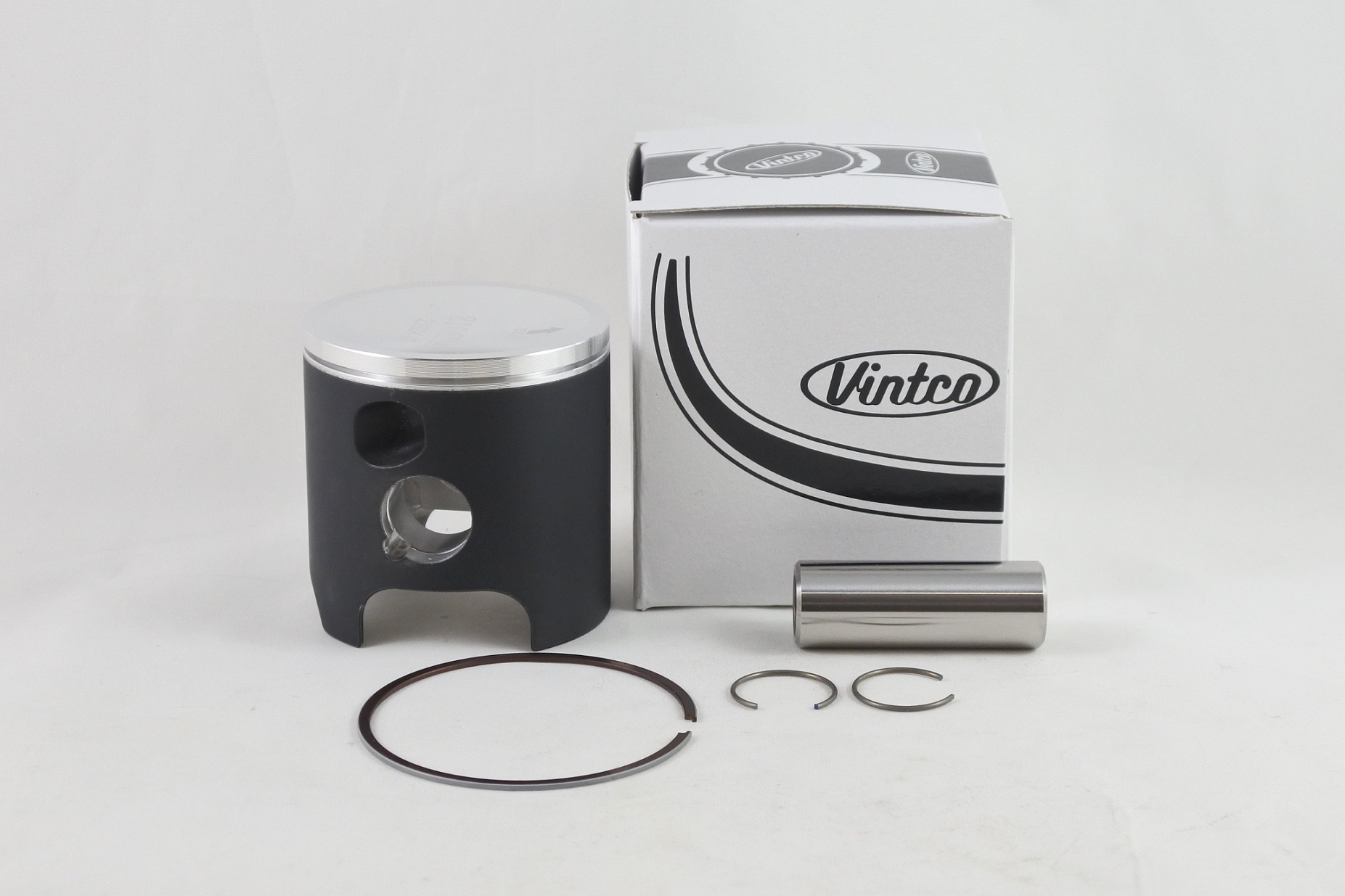 PISTON KIT 90-90 KAWASAKI KX 125 56.00mm STANDARD VINTCO PSK17-00 thumbnail 2